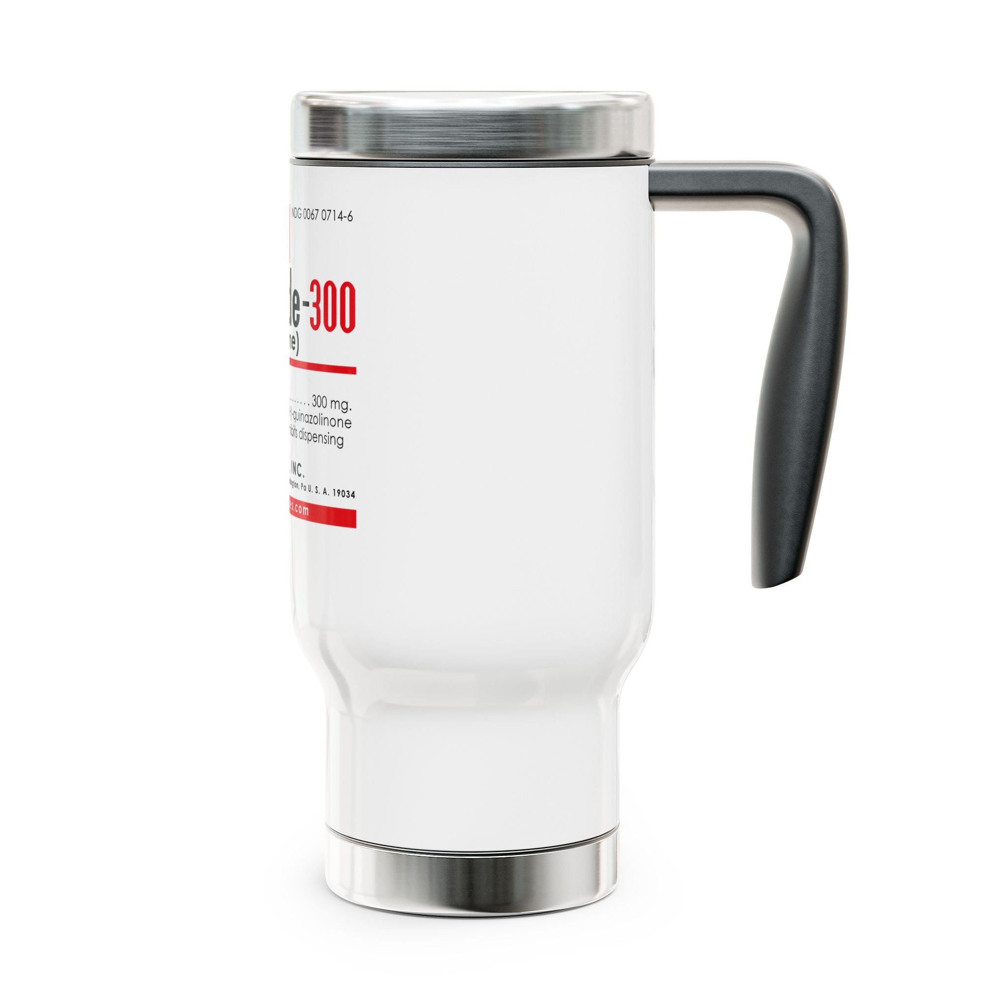 Quaaludes Stainless Steel Travel Mug