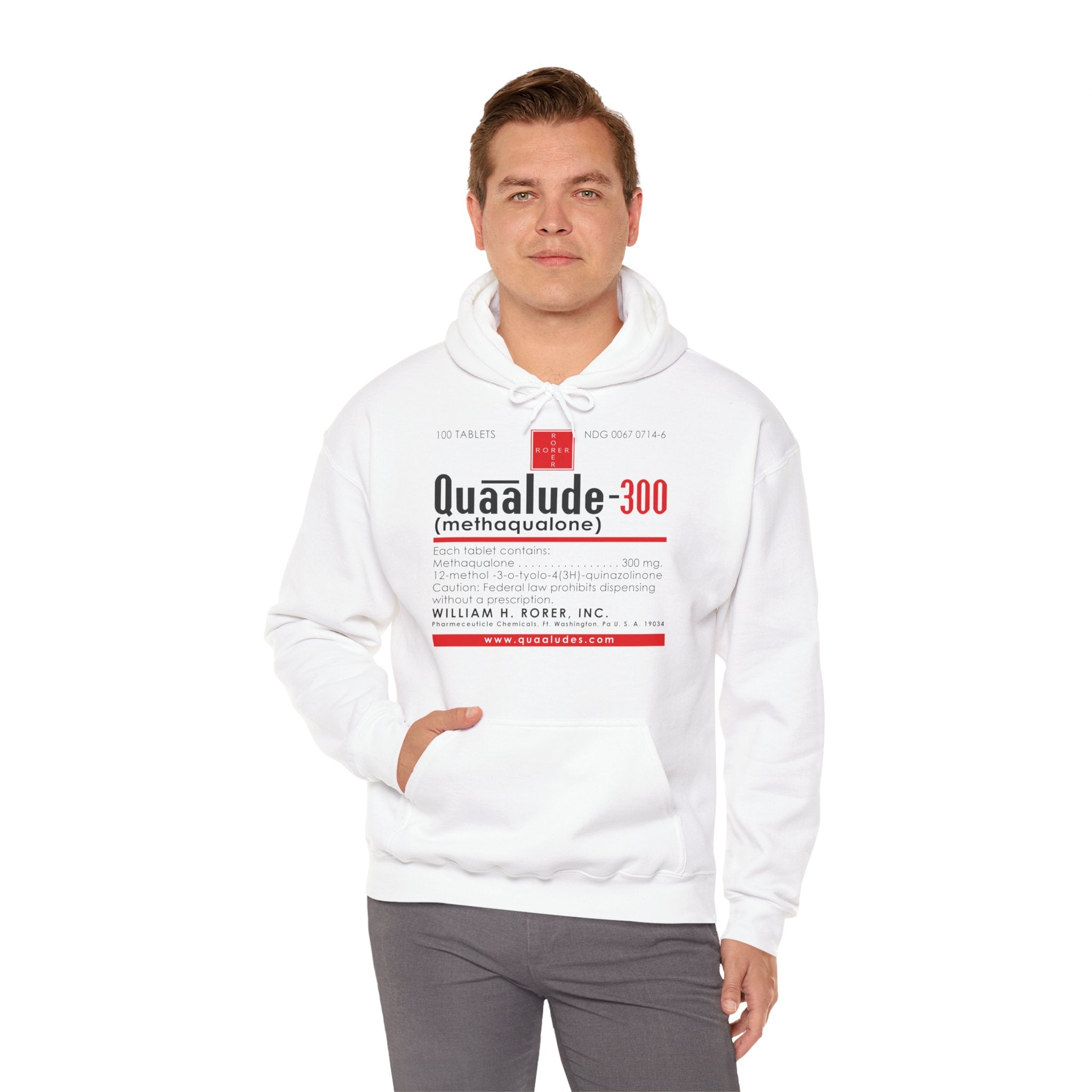 Quaalude Heavy Hoodie