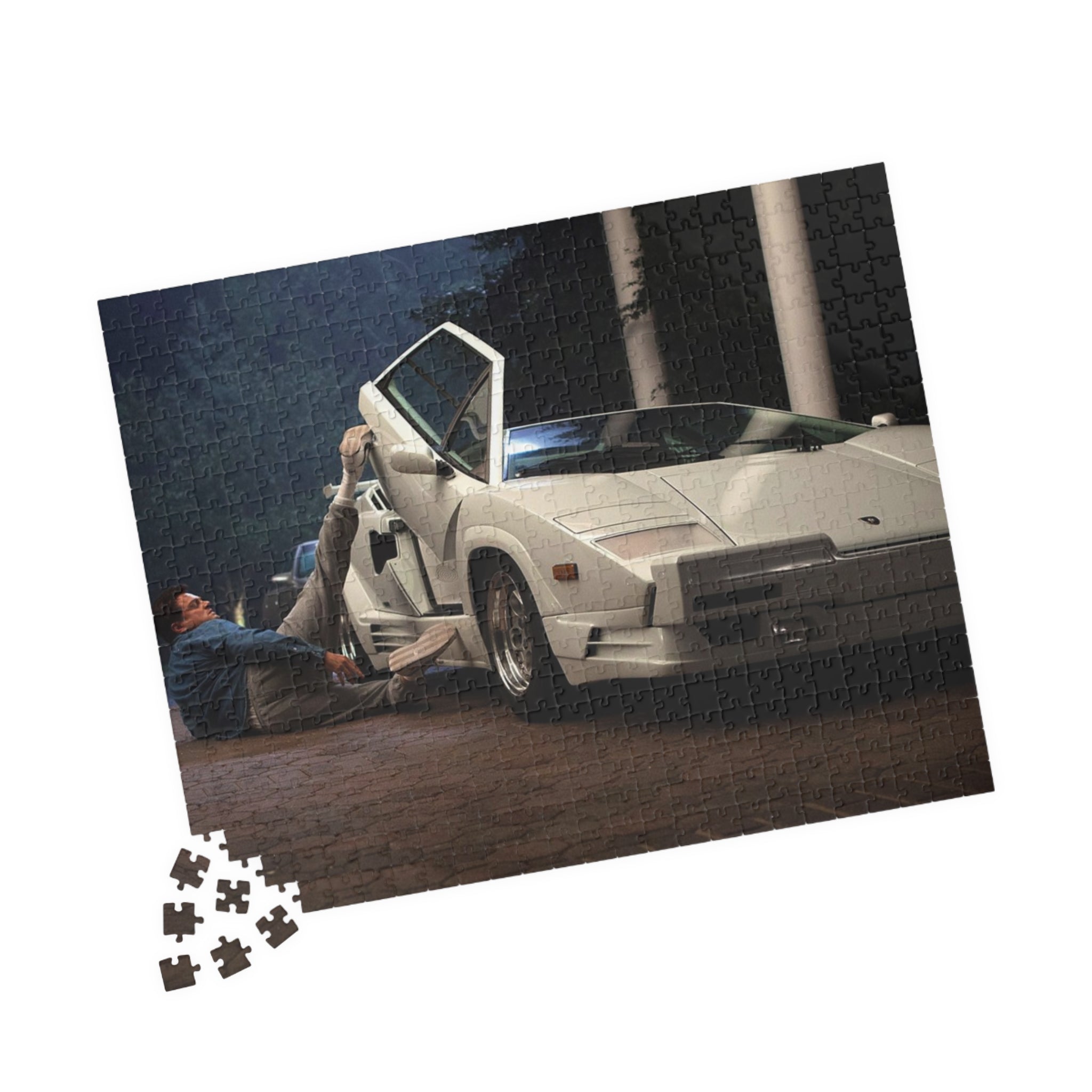 The Wolf of Wall Street Lamborghini Countach Puzzle