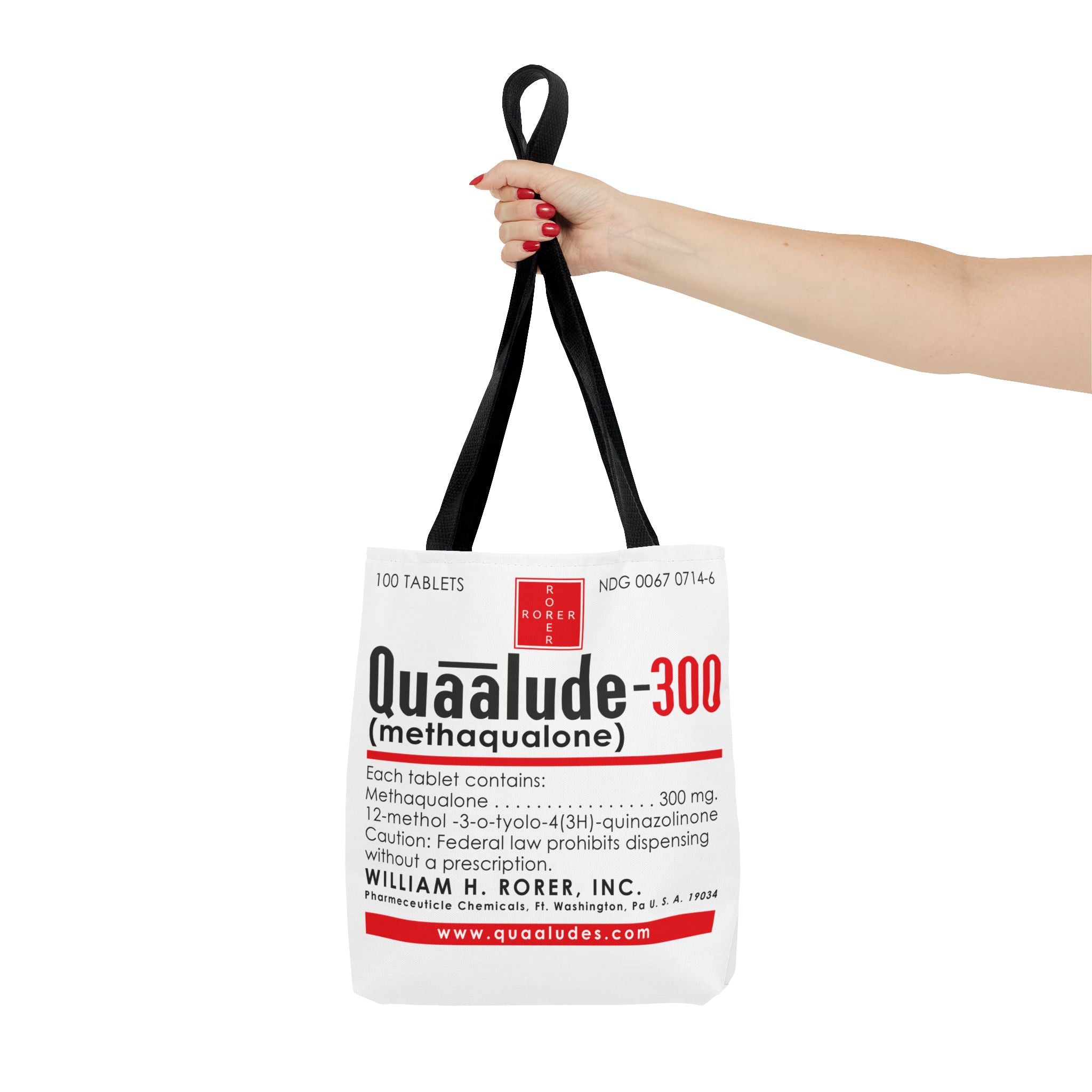 Quaalude Tote Bag