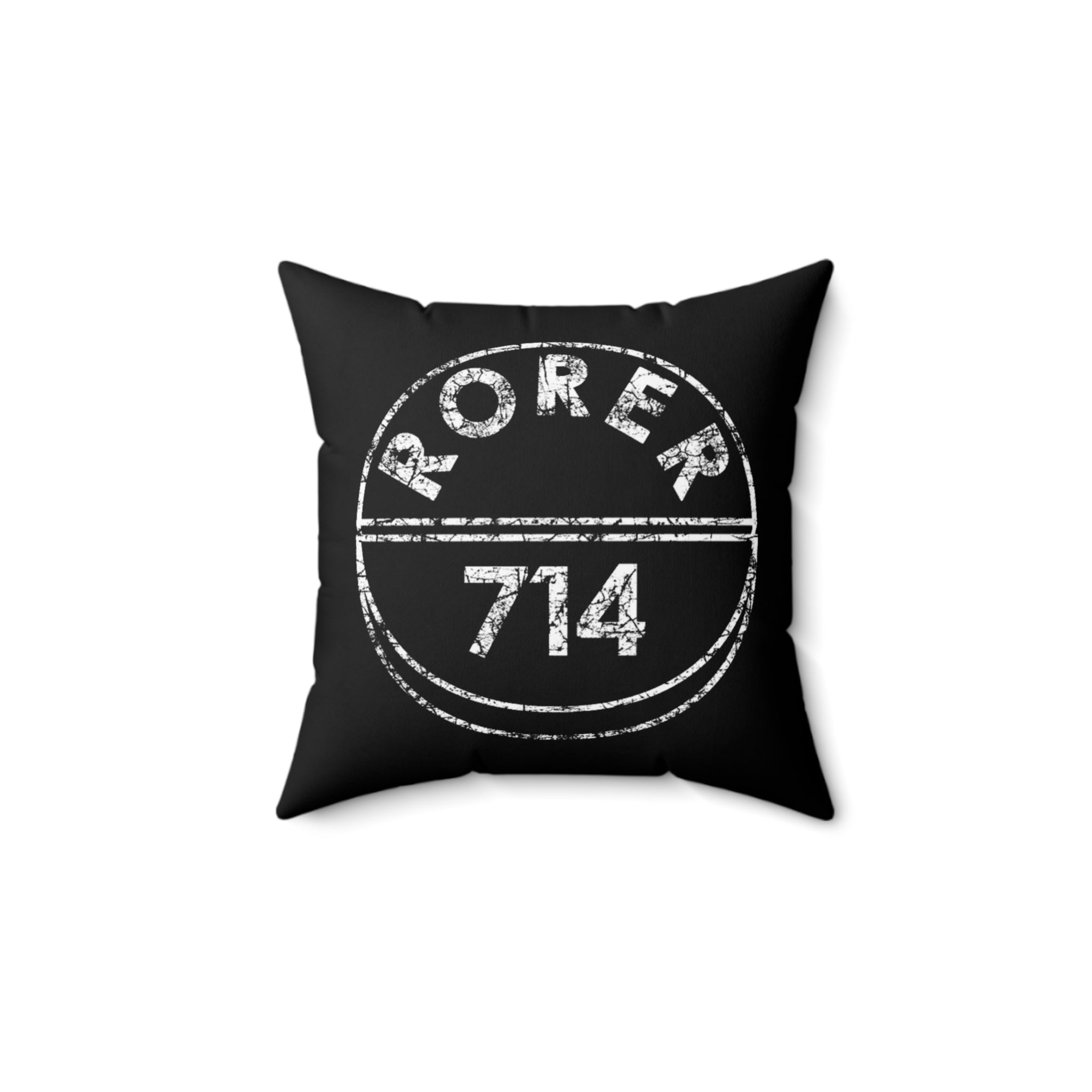 Vintage-Inspired Rorer 714 Decorative Pillow