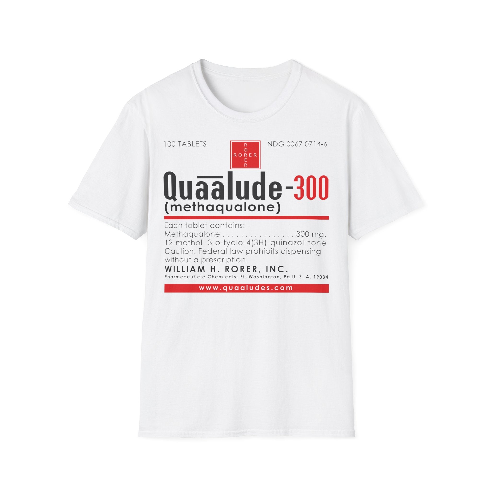 Quaalude T-Shirt Men