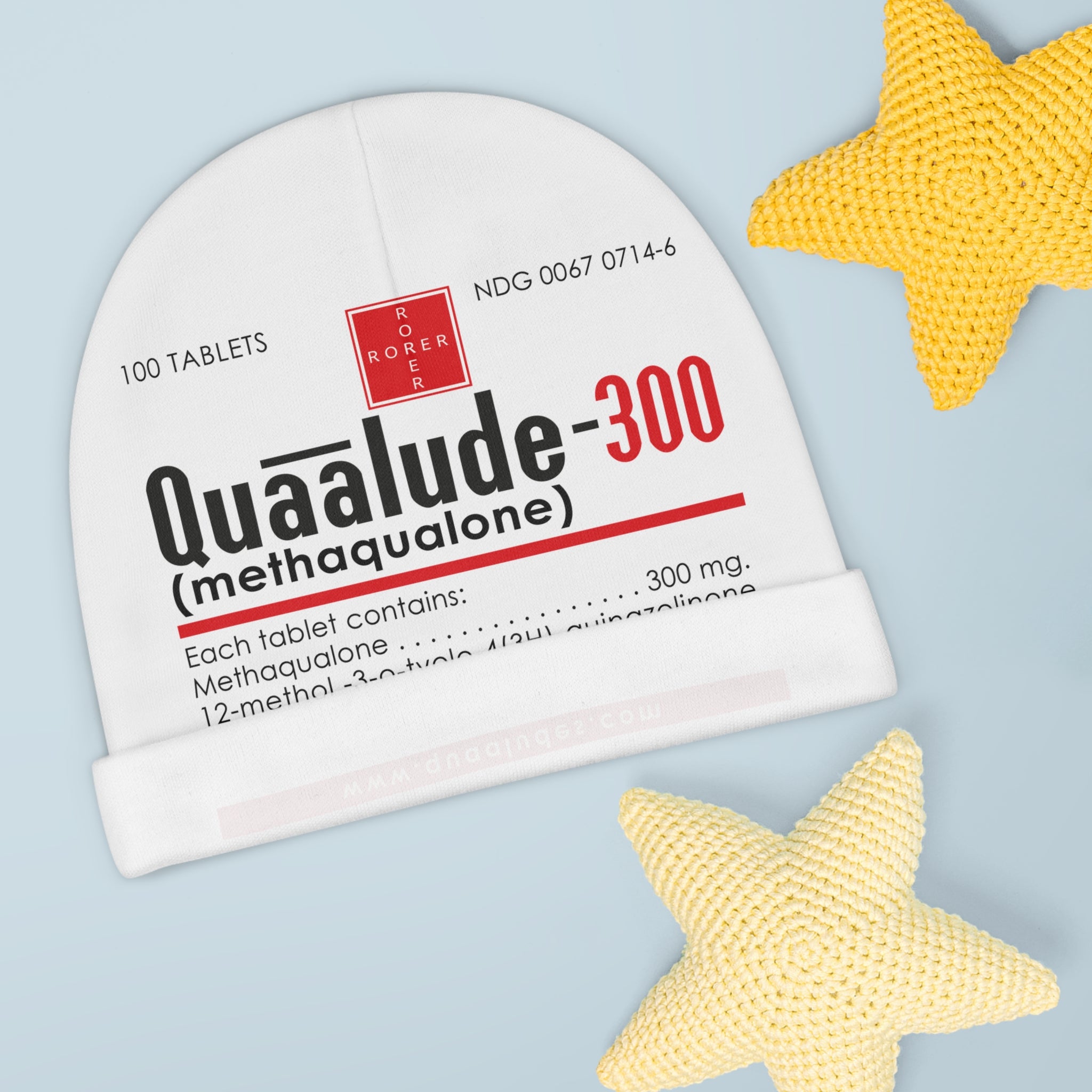 Quaalude Baby Beanie