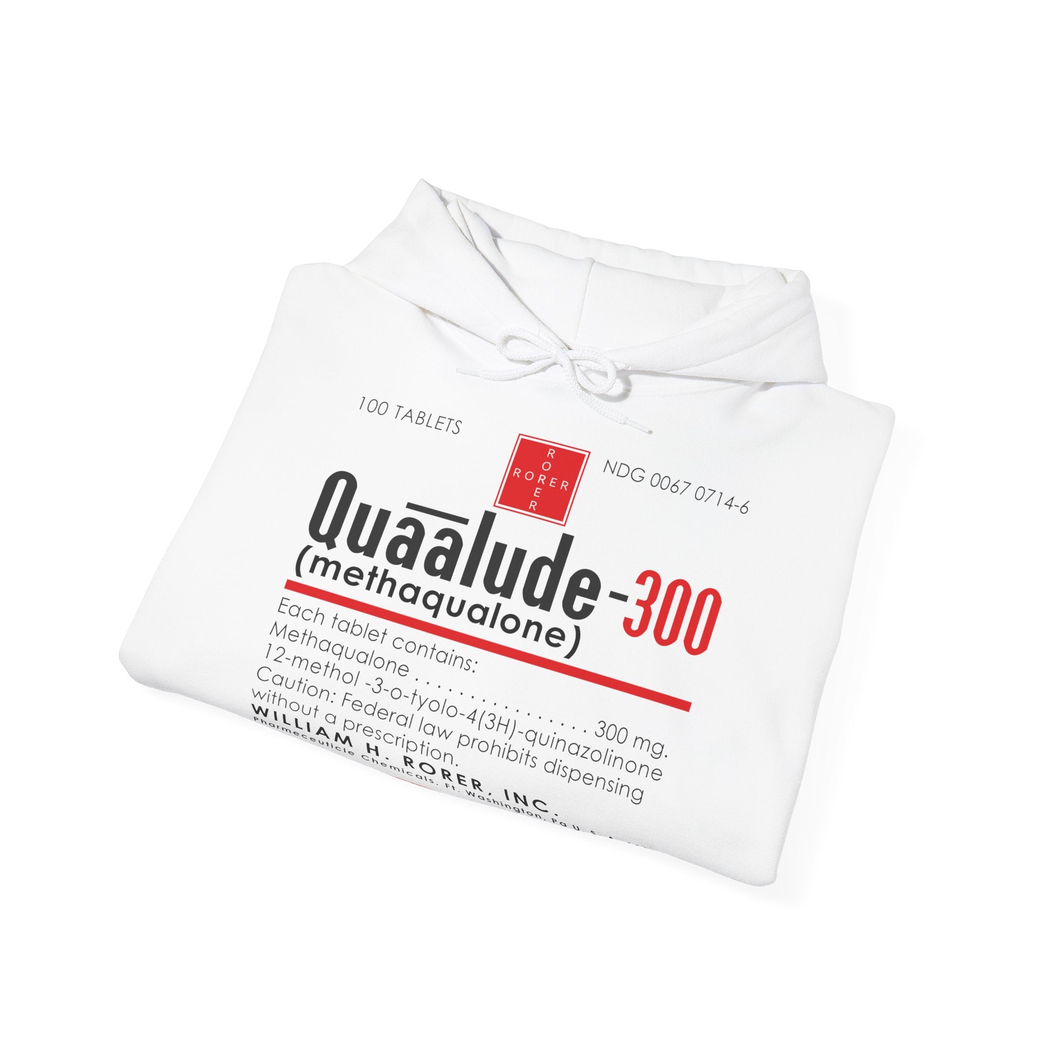 Quaalude Heavy Hoodie