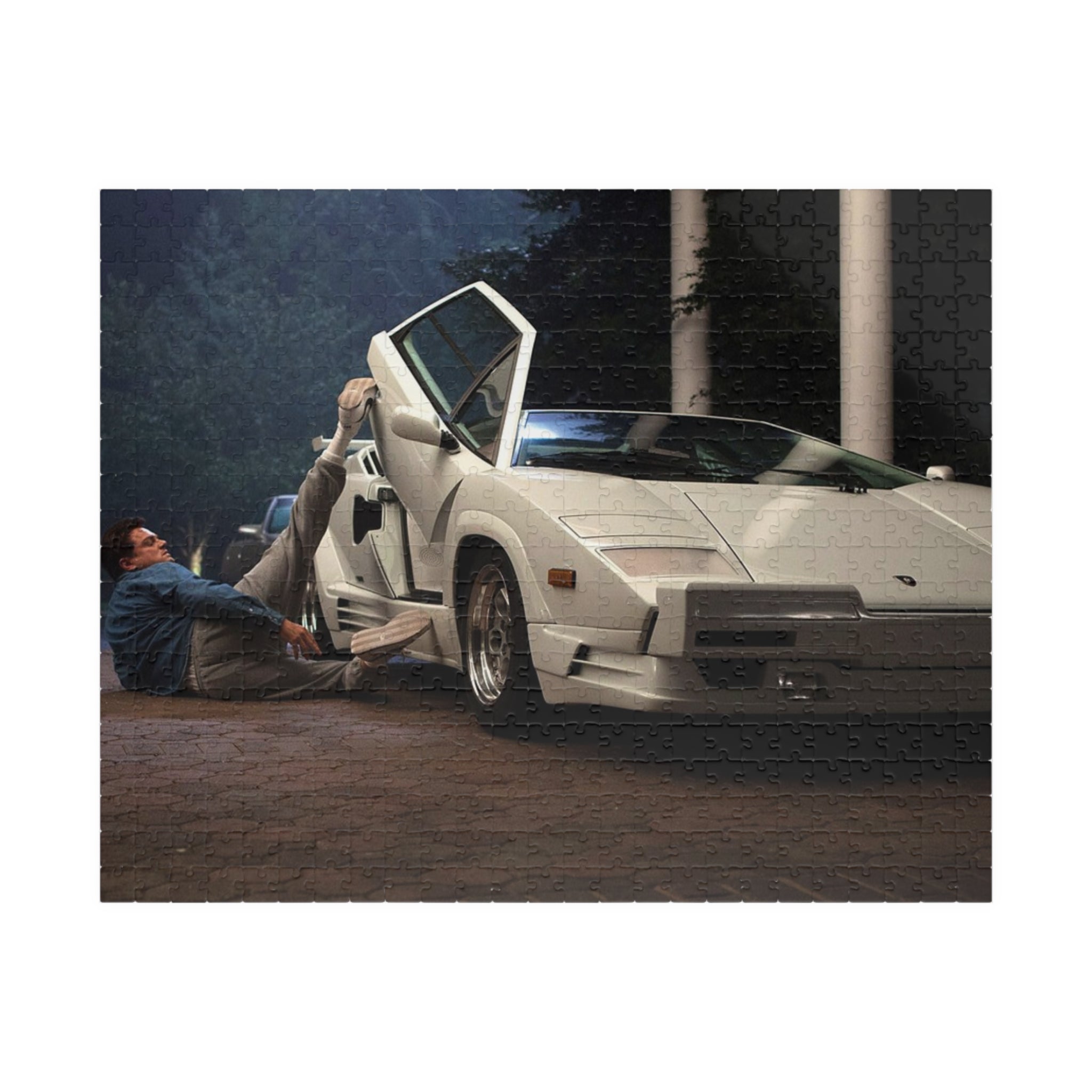 The Wolf of Wall Street Lamborghini Countach Puzzle