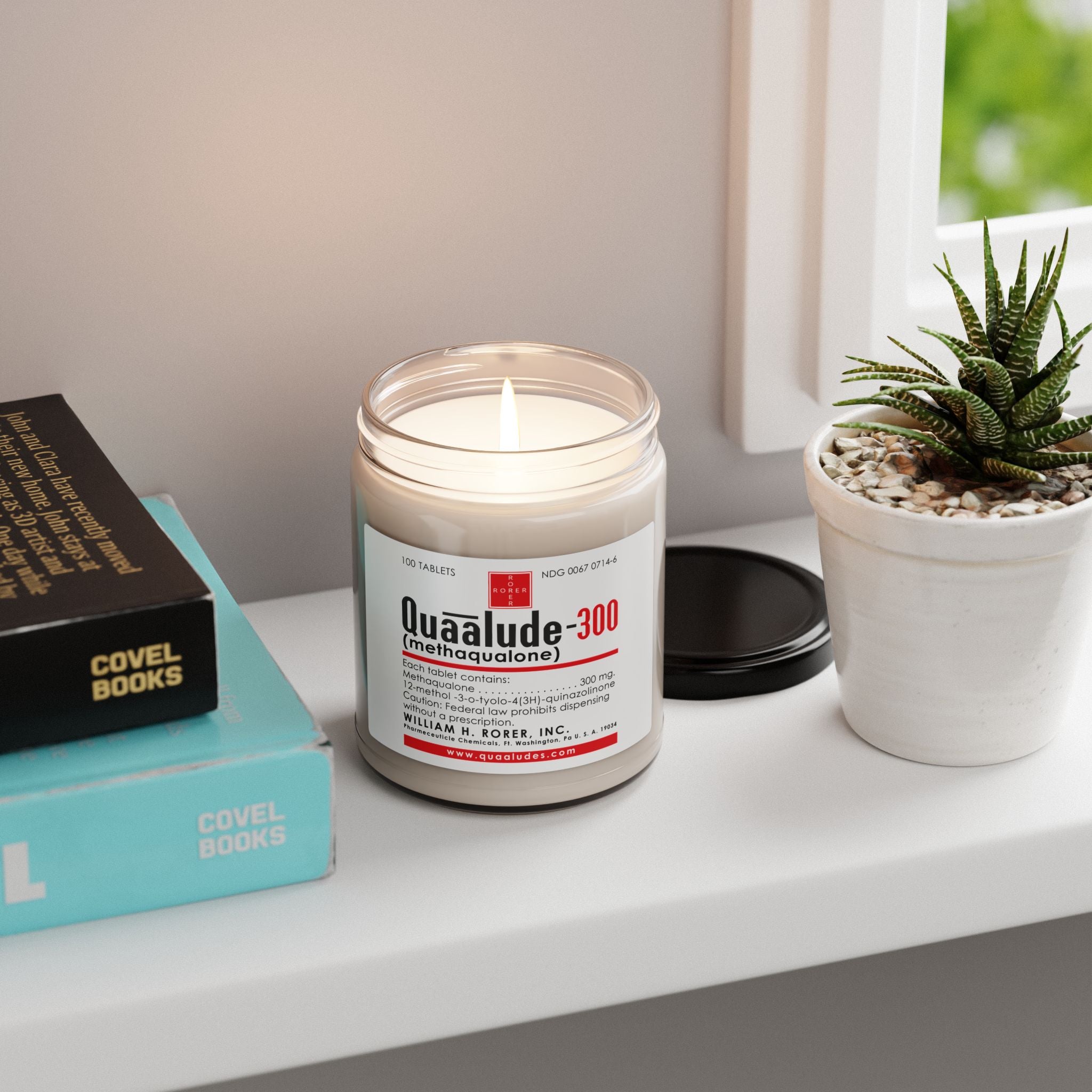 Quaalude Relaxing Scented Candle