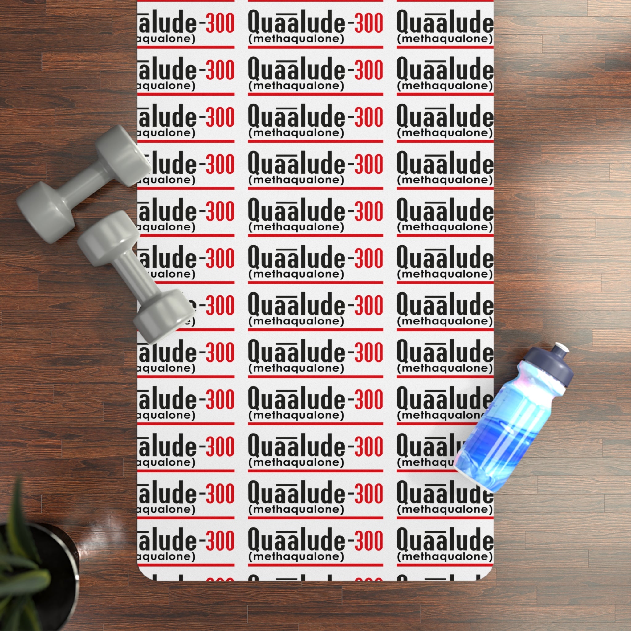 Quaalude Rubber Yoga Mat