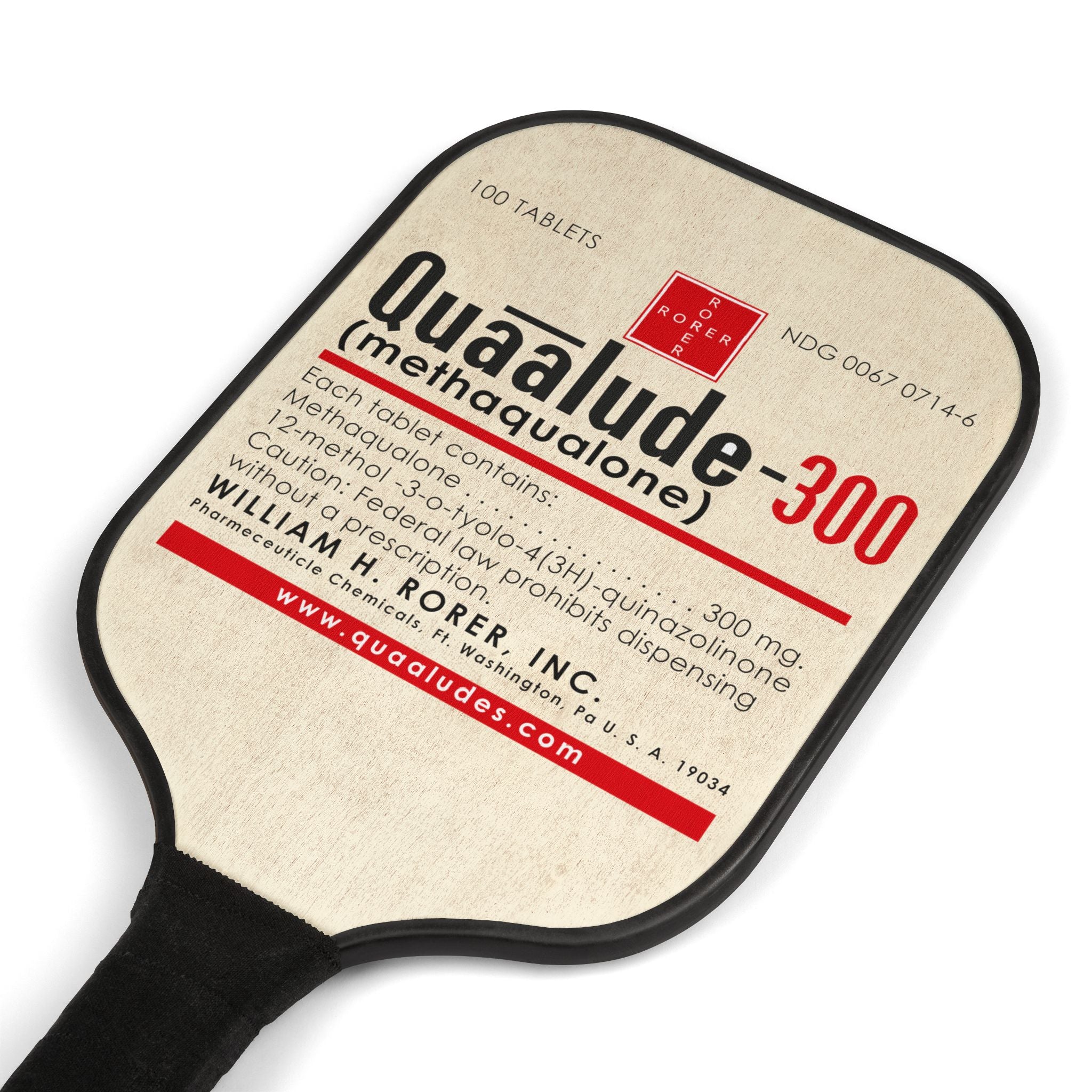 Quaaludes Pickleball Set