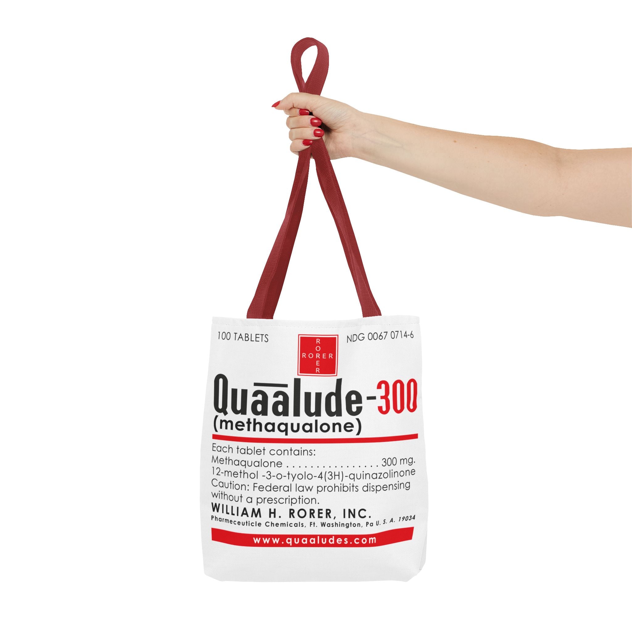 Quaalude Tote Bag