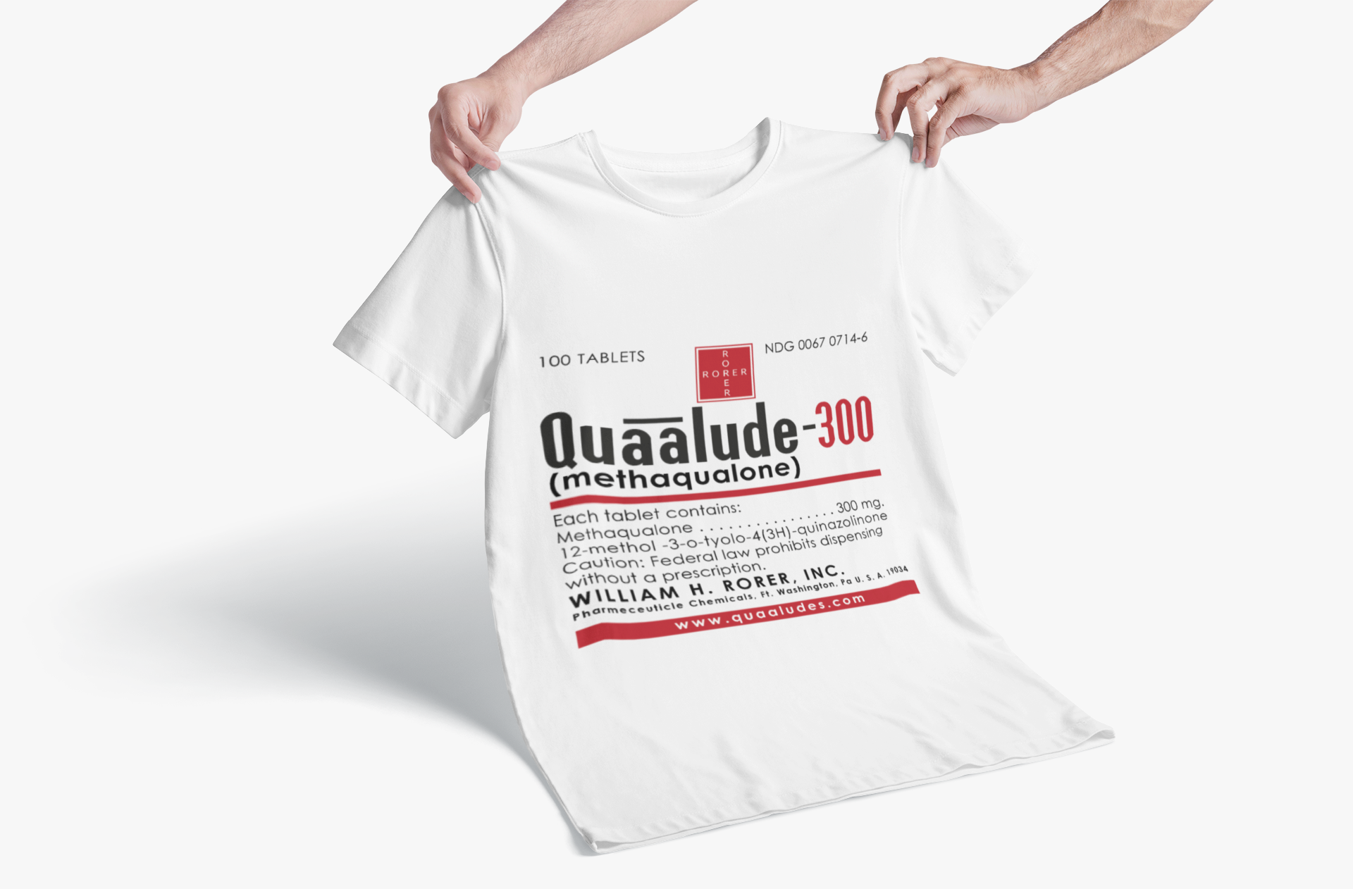 Quaalude T-Shirt Men