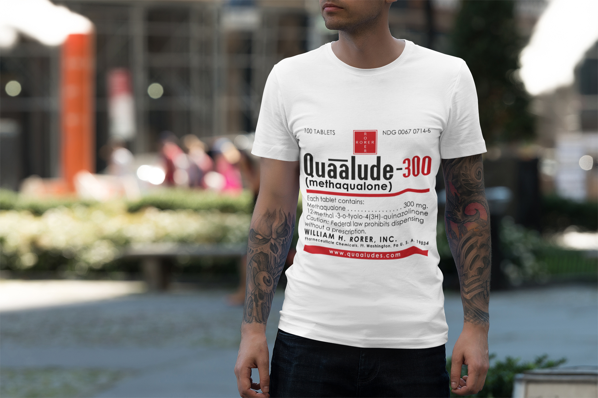 Quaalude T-Shirt Men