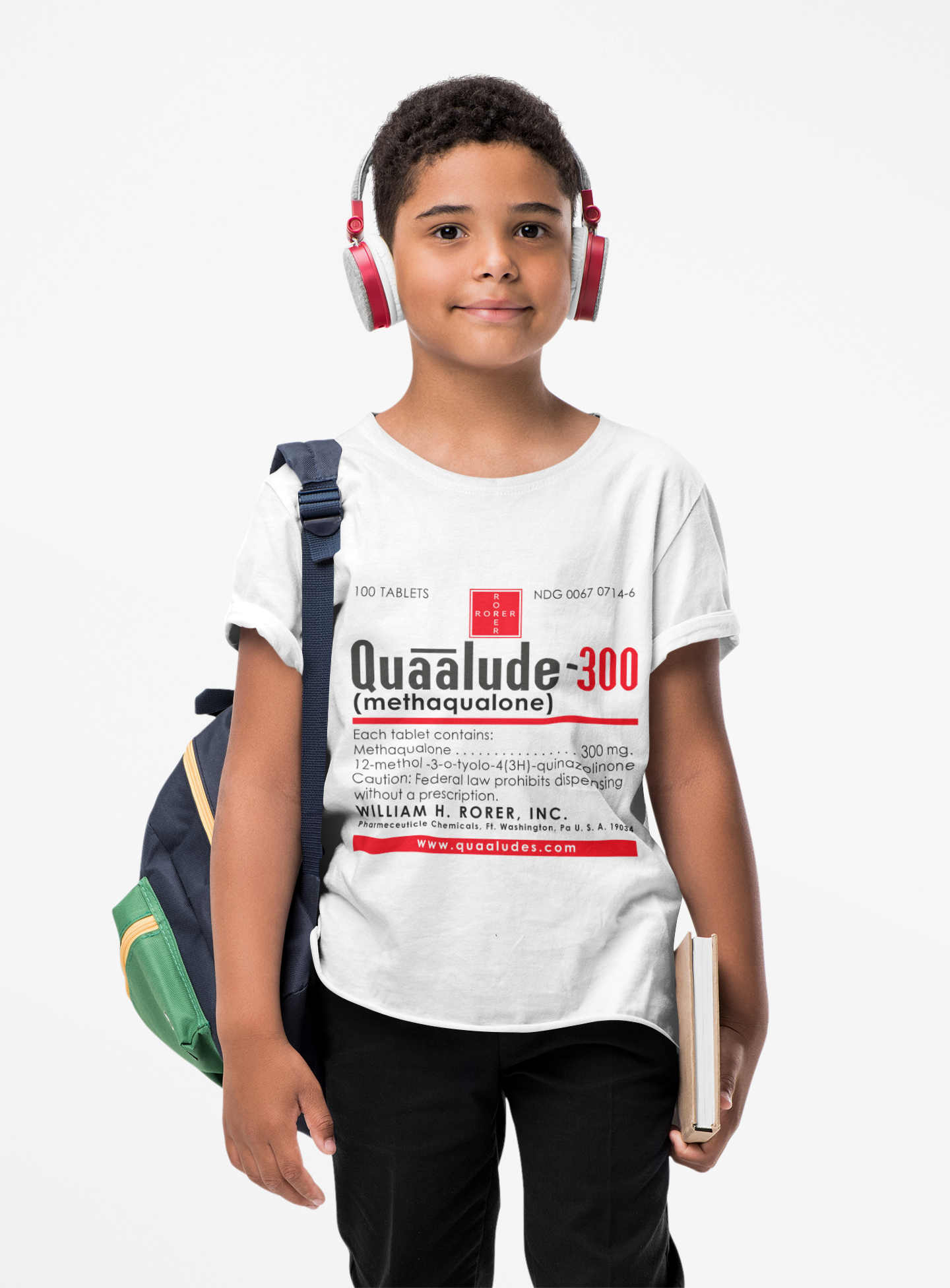 Quaaludes Kids Tee
