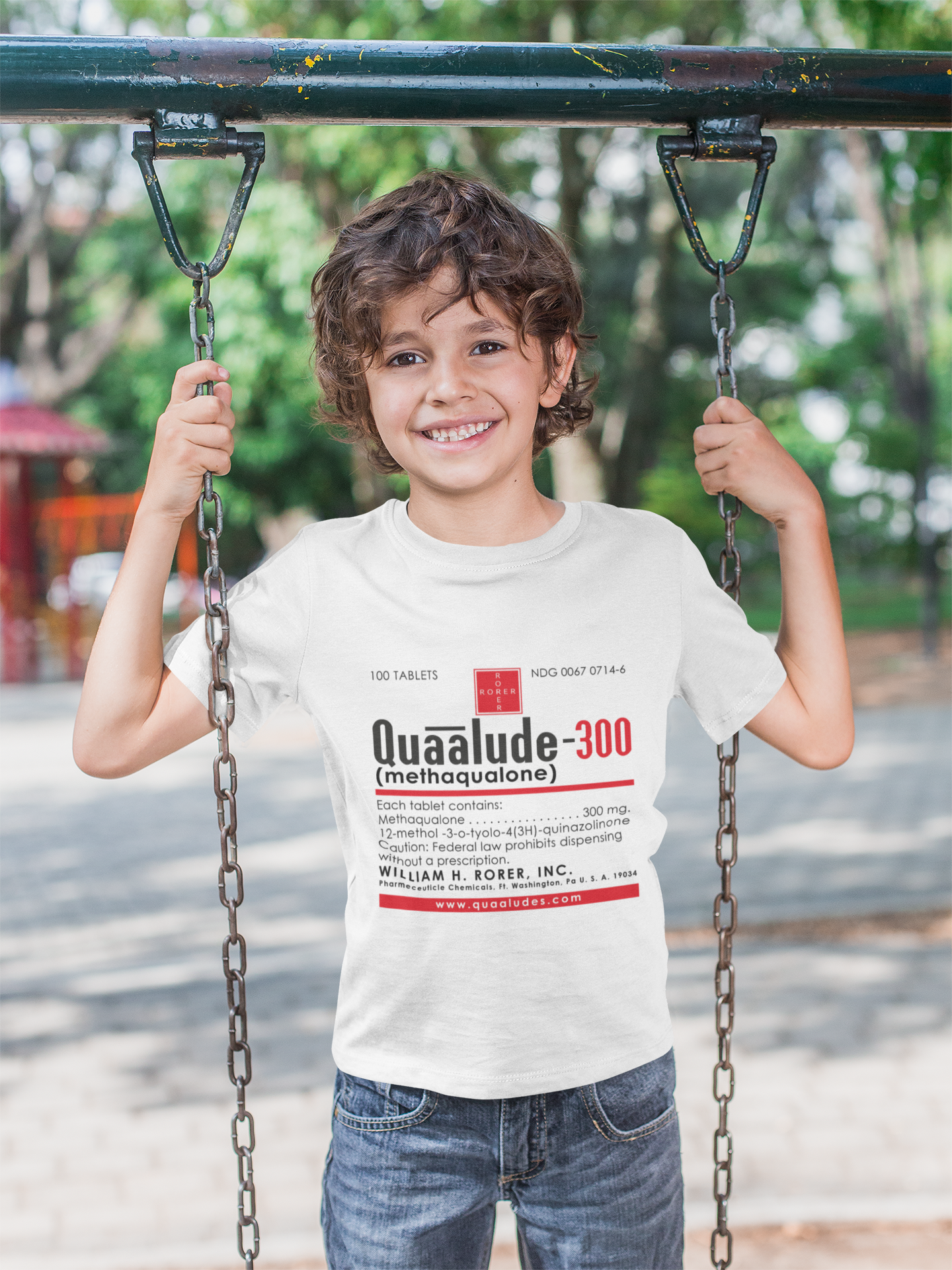 Quaaludes Kids Tee