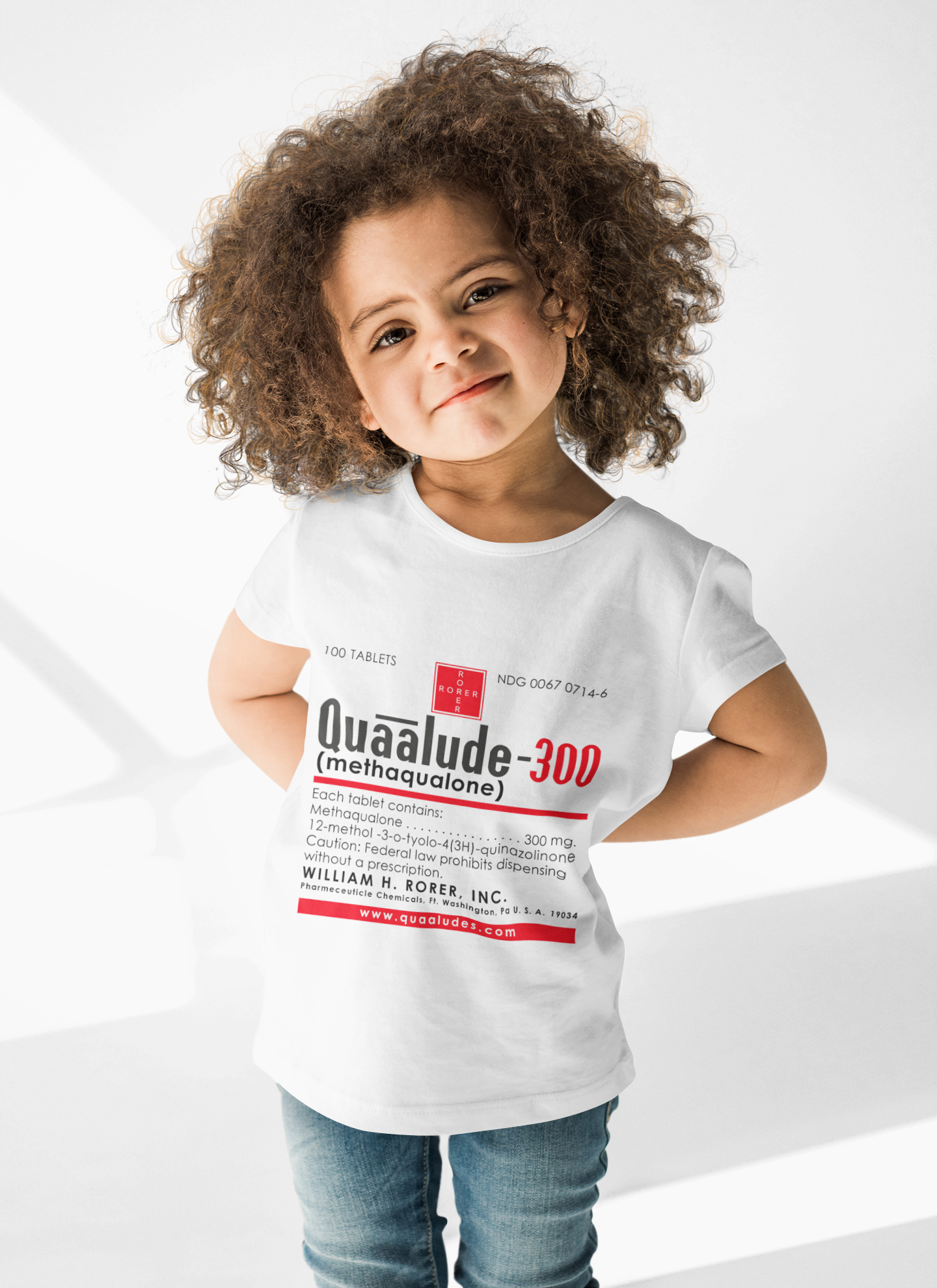 Quaaludes Kids Tee