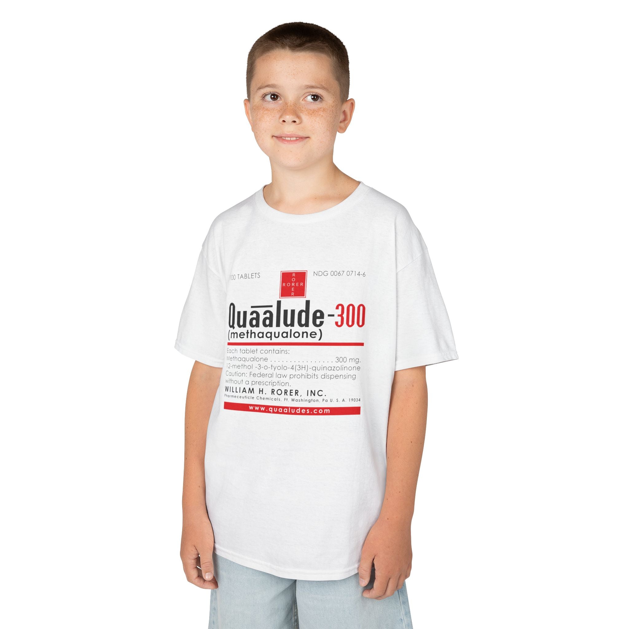 Quaaludes Kids Tee