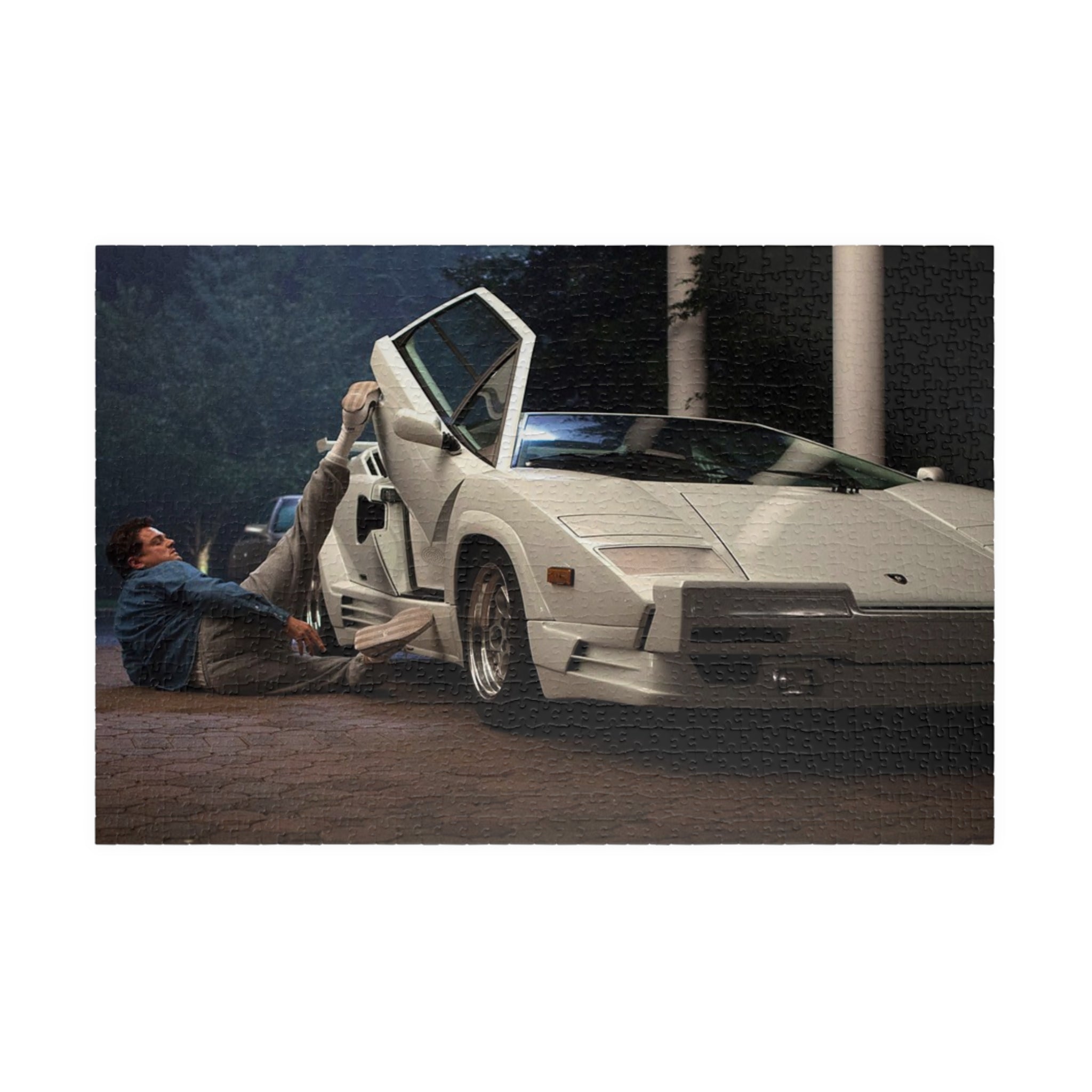 The Wolf of Wall Street Lamborghini Countach Puzzle