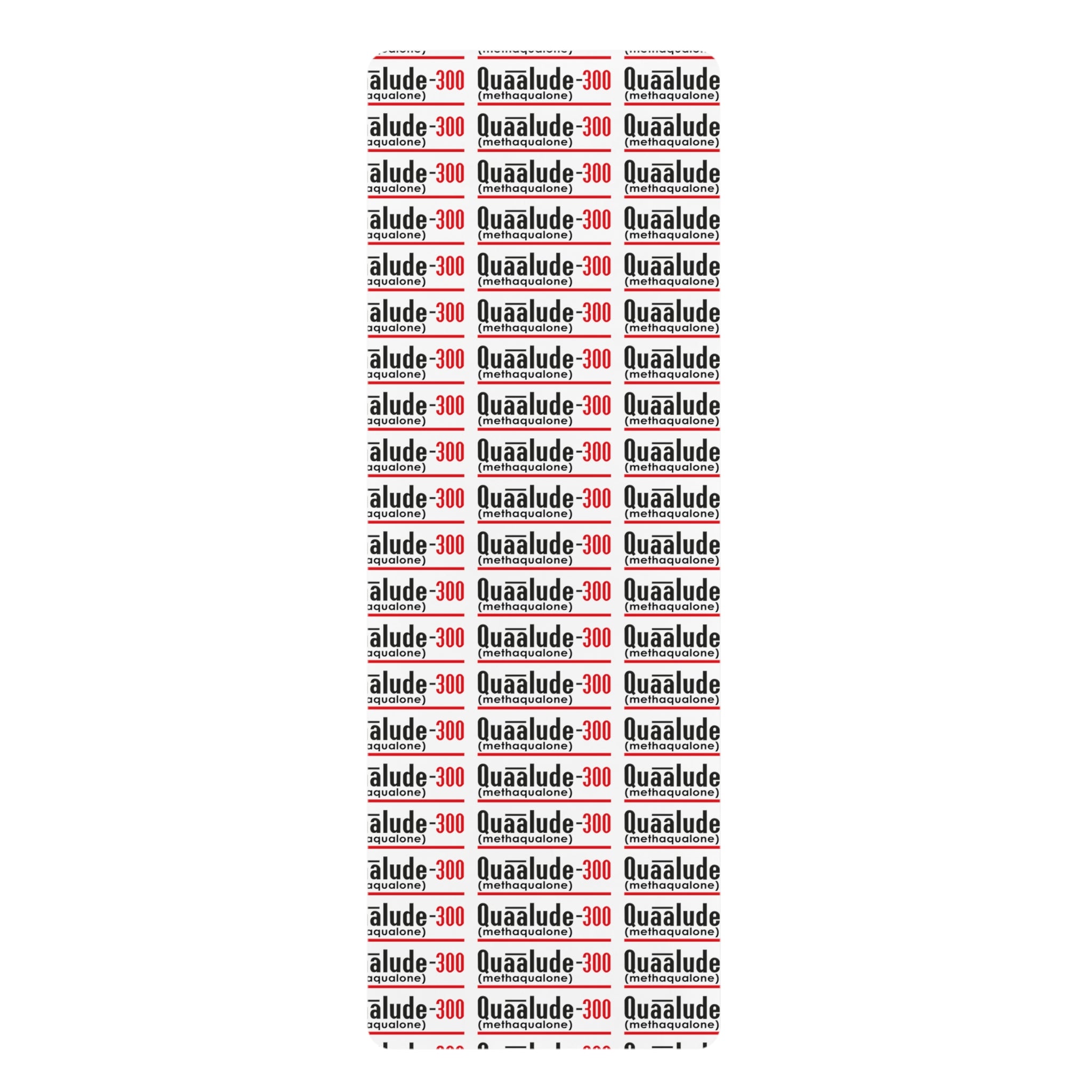 Quaalude Rubber Yoga Mat
