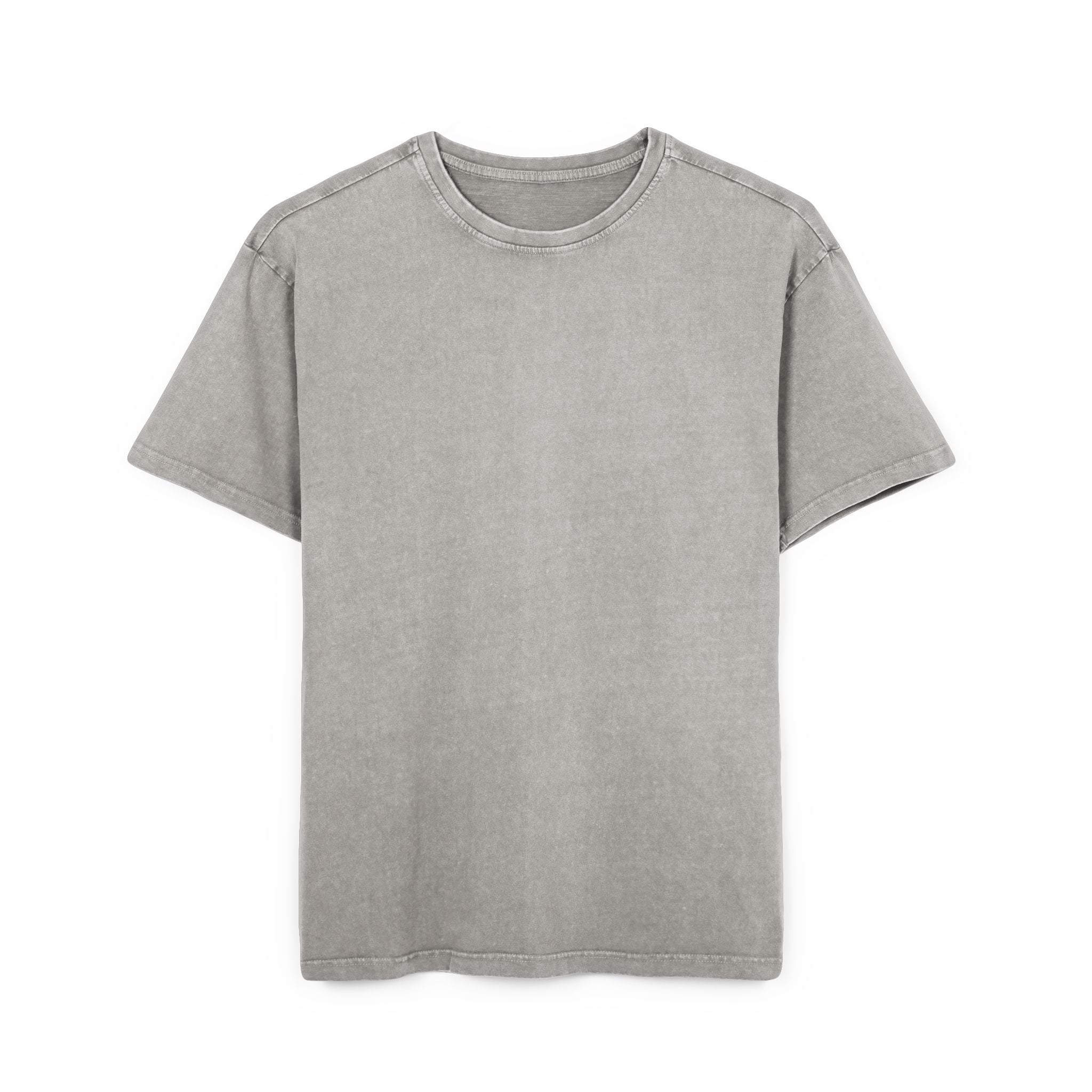 Men's Acid Washed Oversize Tee - Send Ludes Graphic Shirt for Casual Style