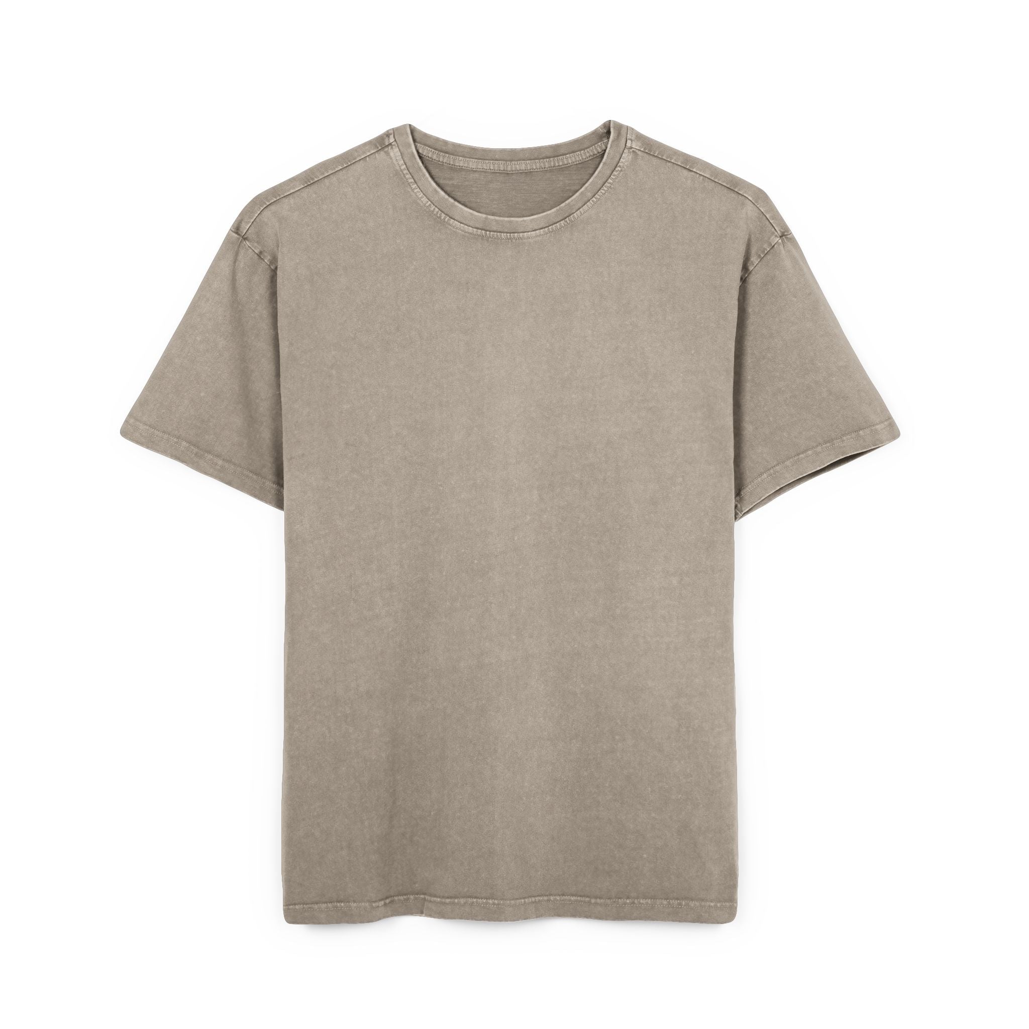 Men's Acid Washed Oversize Tee - Send Ludes Graphic Shirt for Casual Style