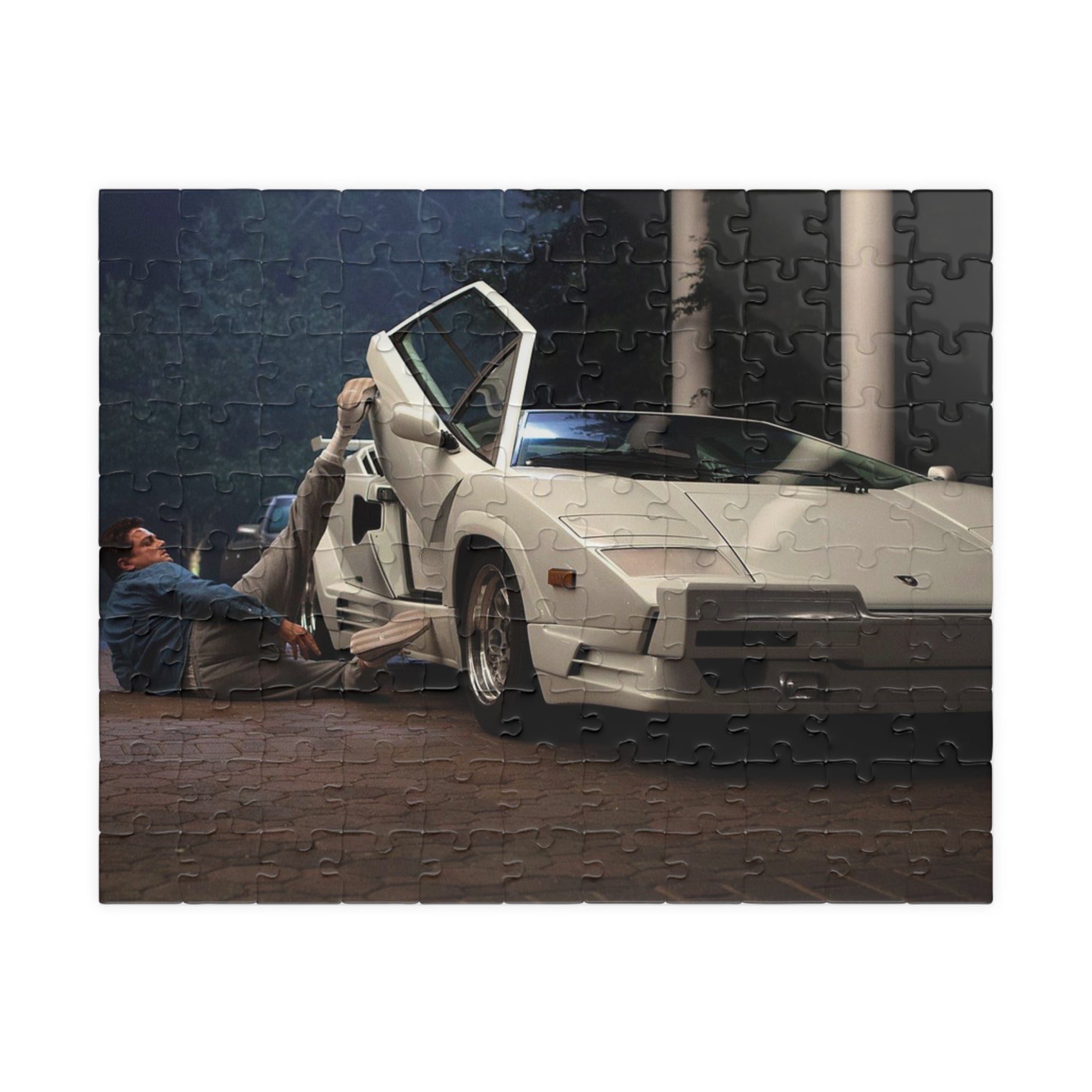 The Wolf of Wall Street Lamborghini Countach Puzzle