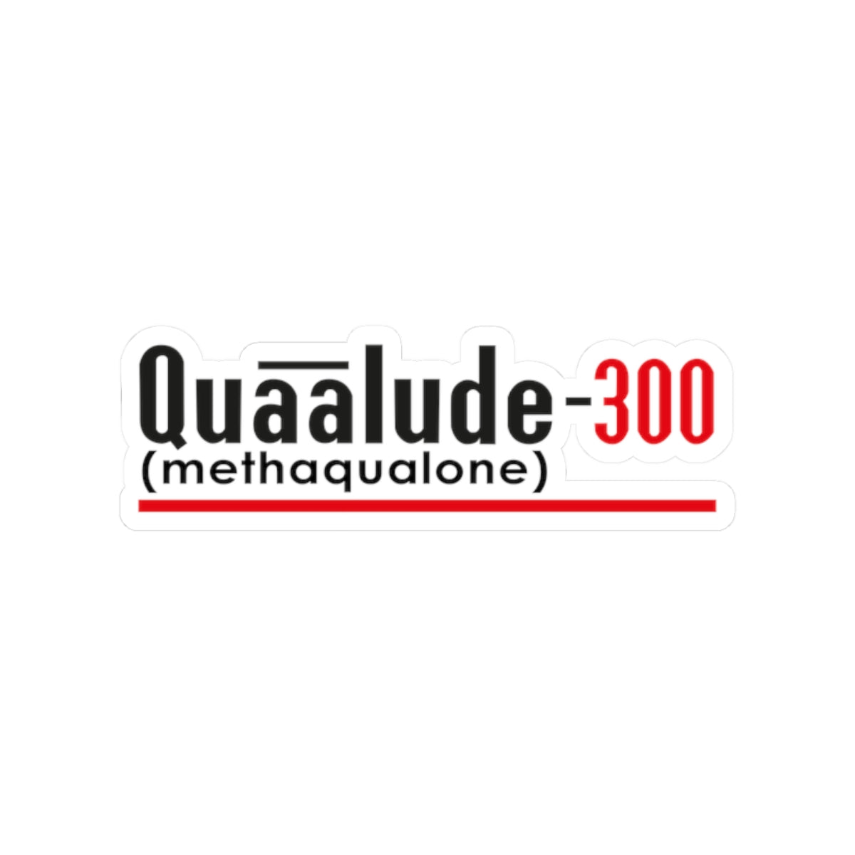 Quaalude Stickers