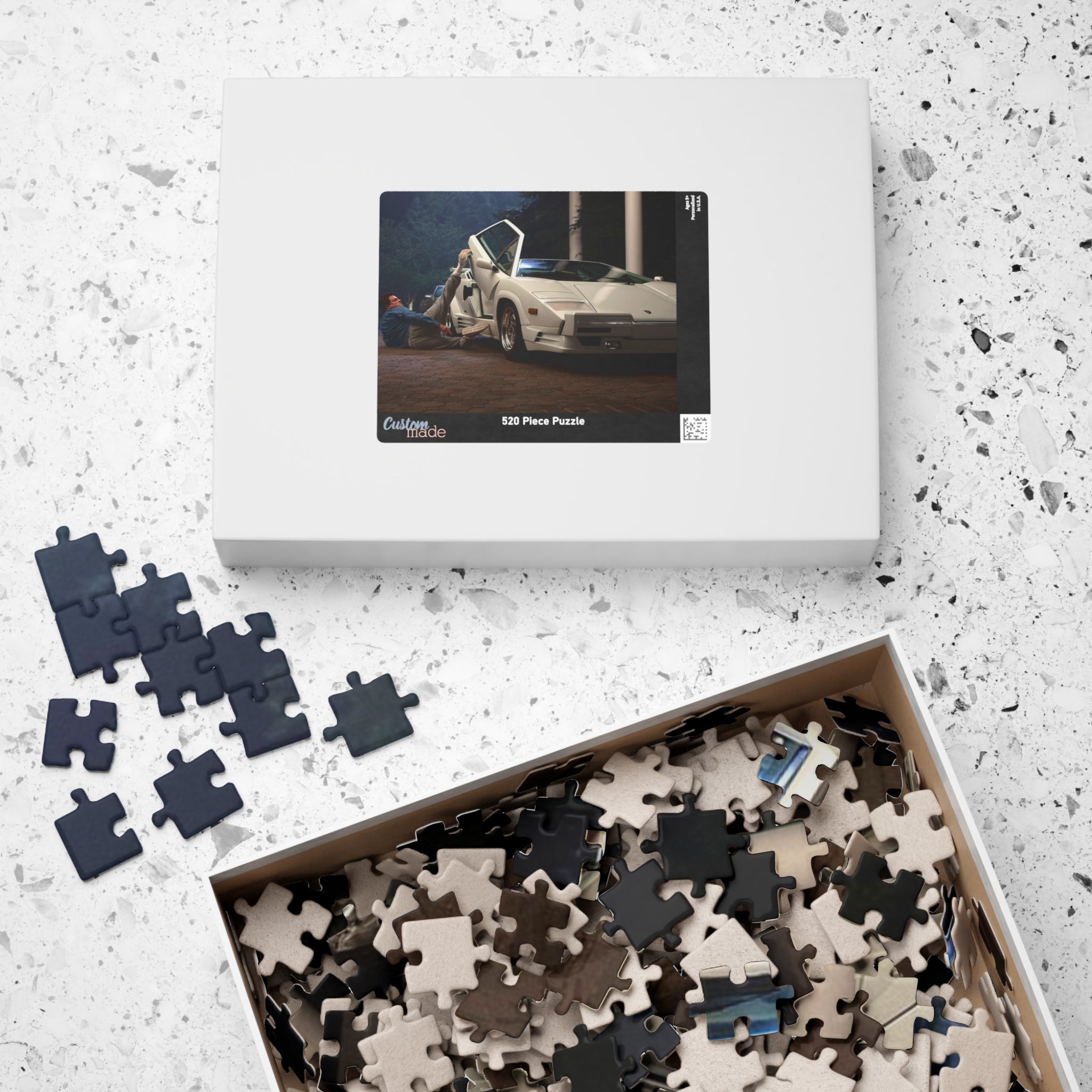 The Wolf of Wall Street Lamborghini Countach Puzzle