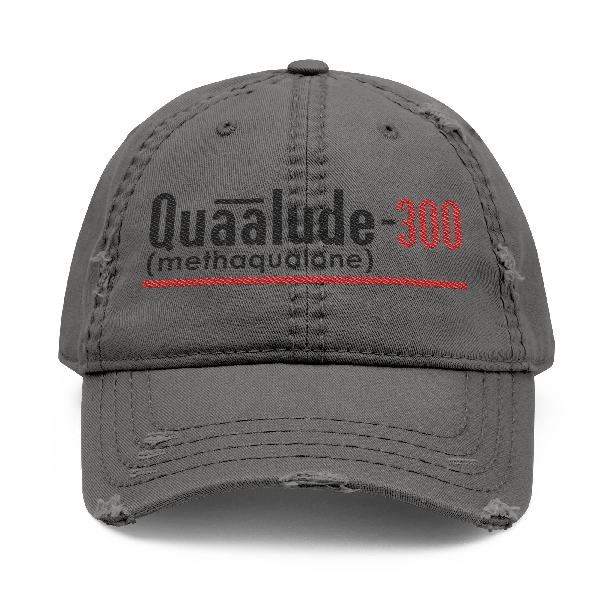 Quaalude Distressed Vintage Cap