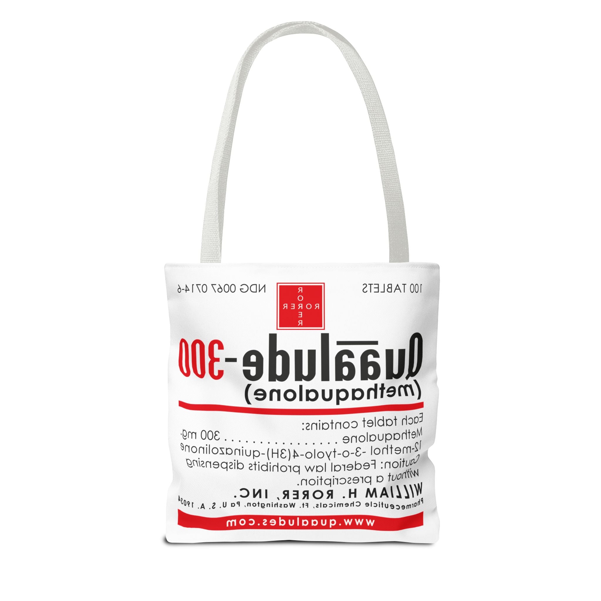 Quaalude Tote Bag