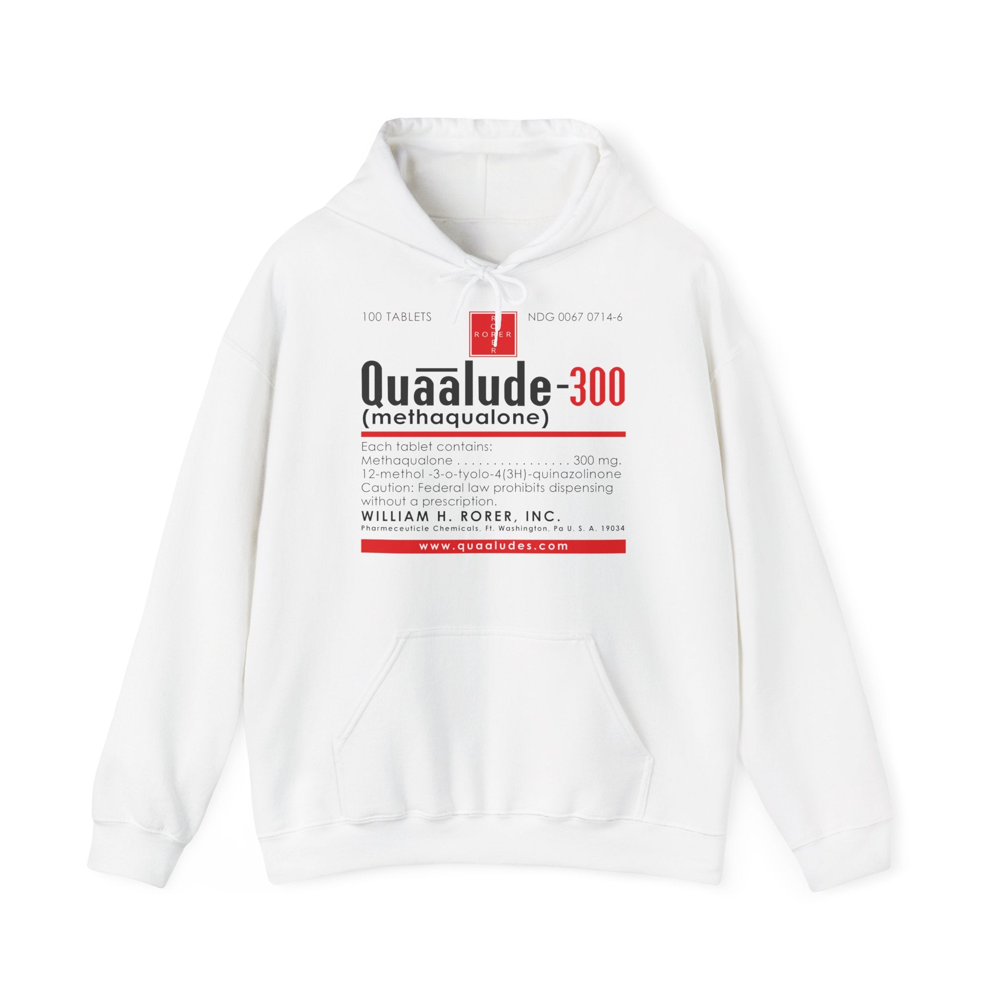 Quaalude Heavy Hoodie