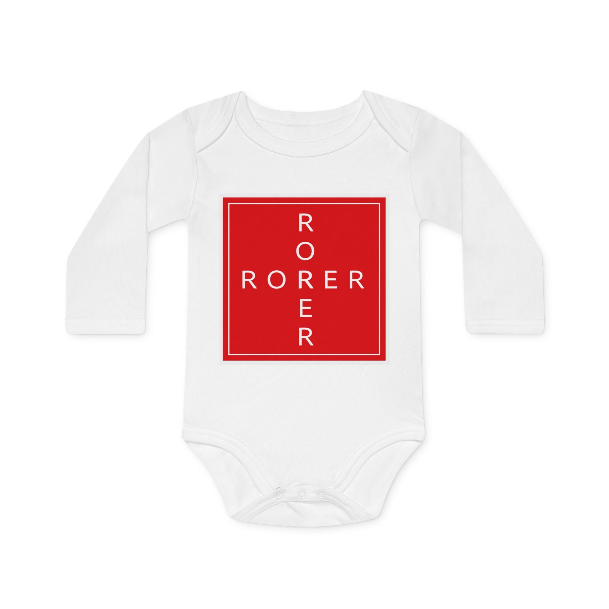 ROROR Baby Bio Body met lange mouwen