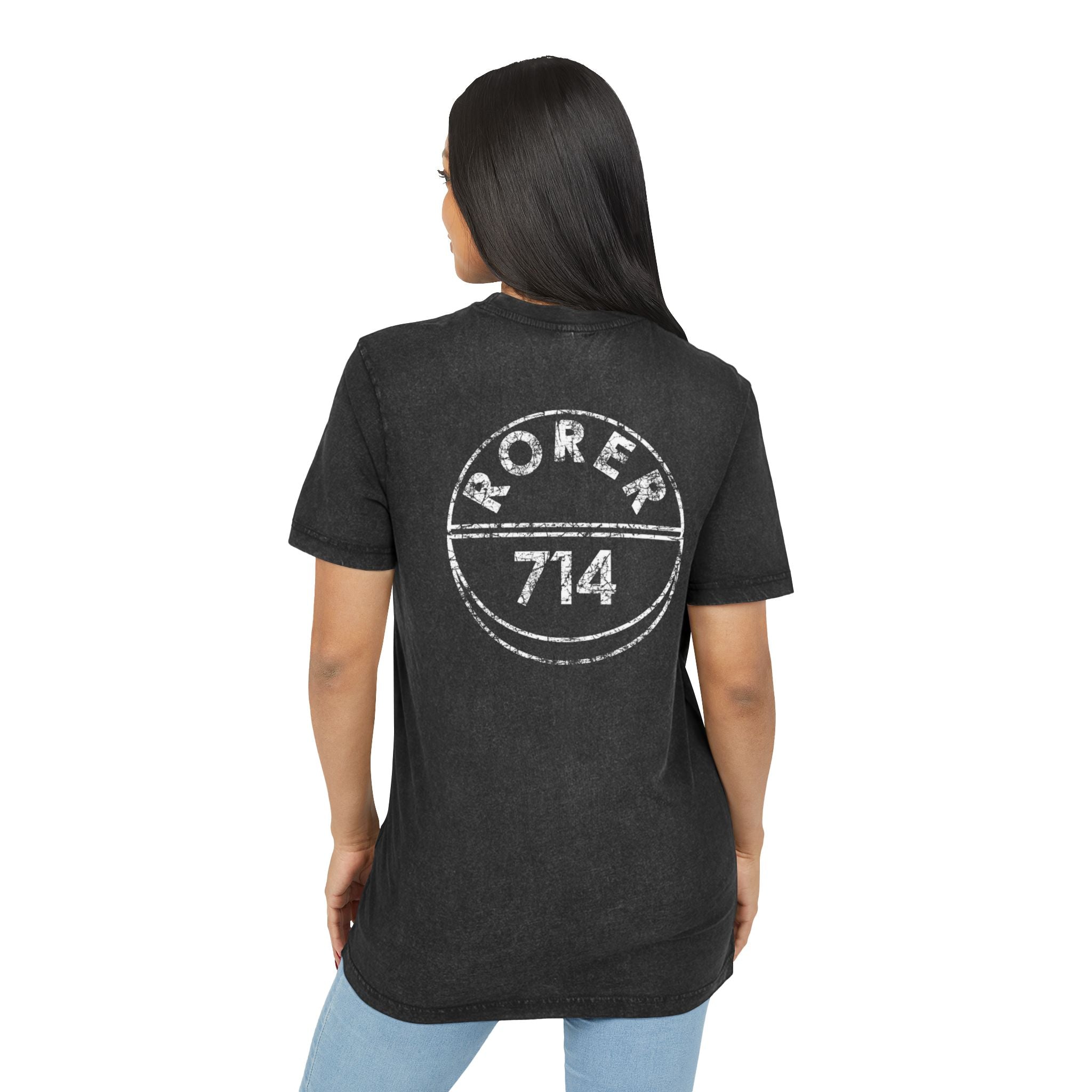 Acid Washed Graphic Tee | Vintage Style for Casual Cool