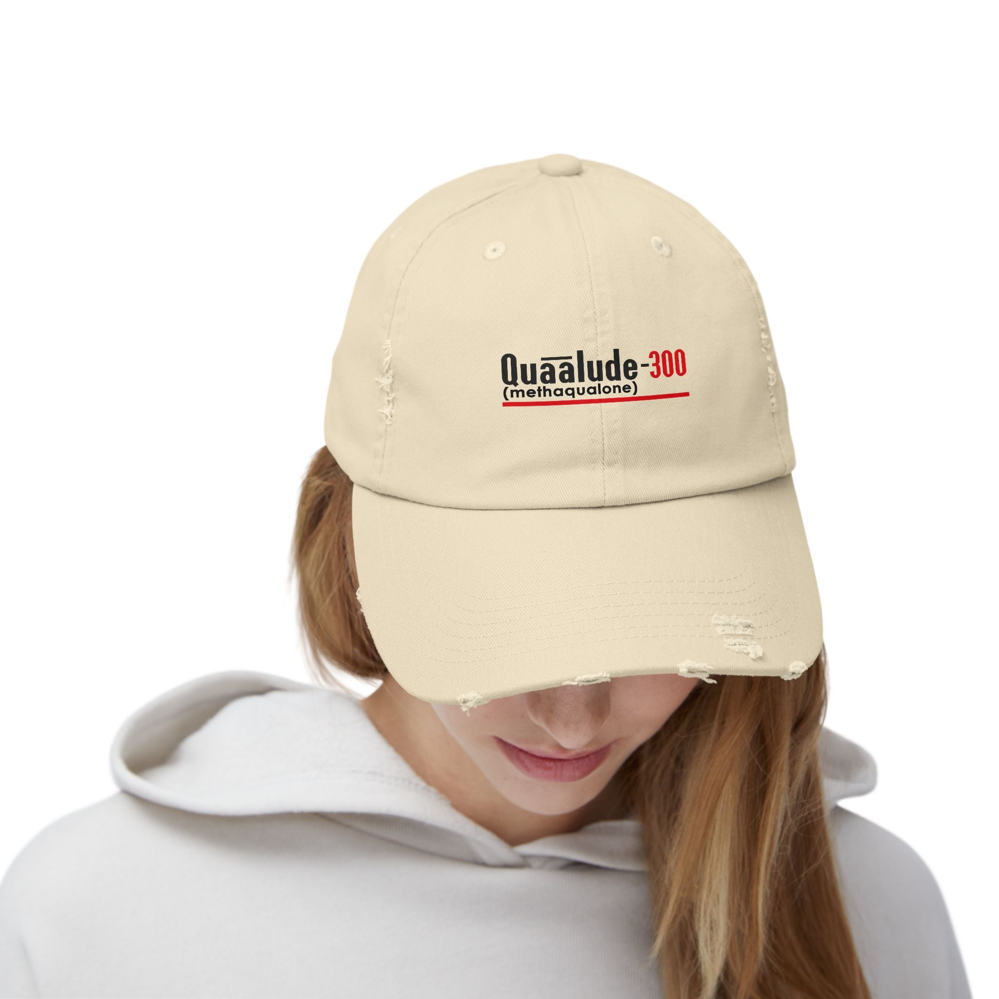Quaalude Distressed Cap