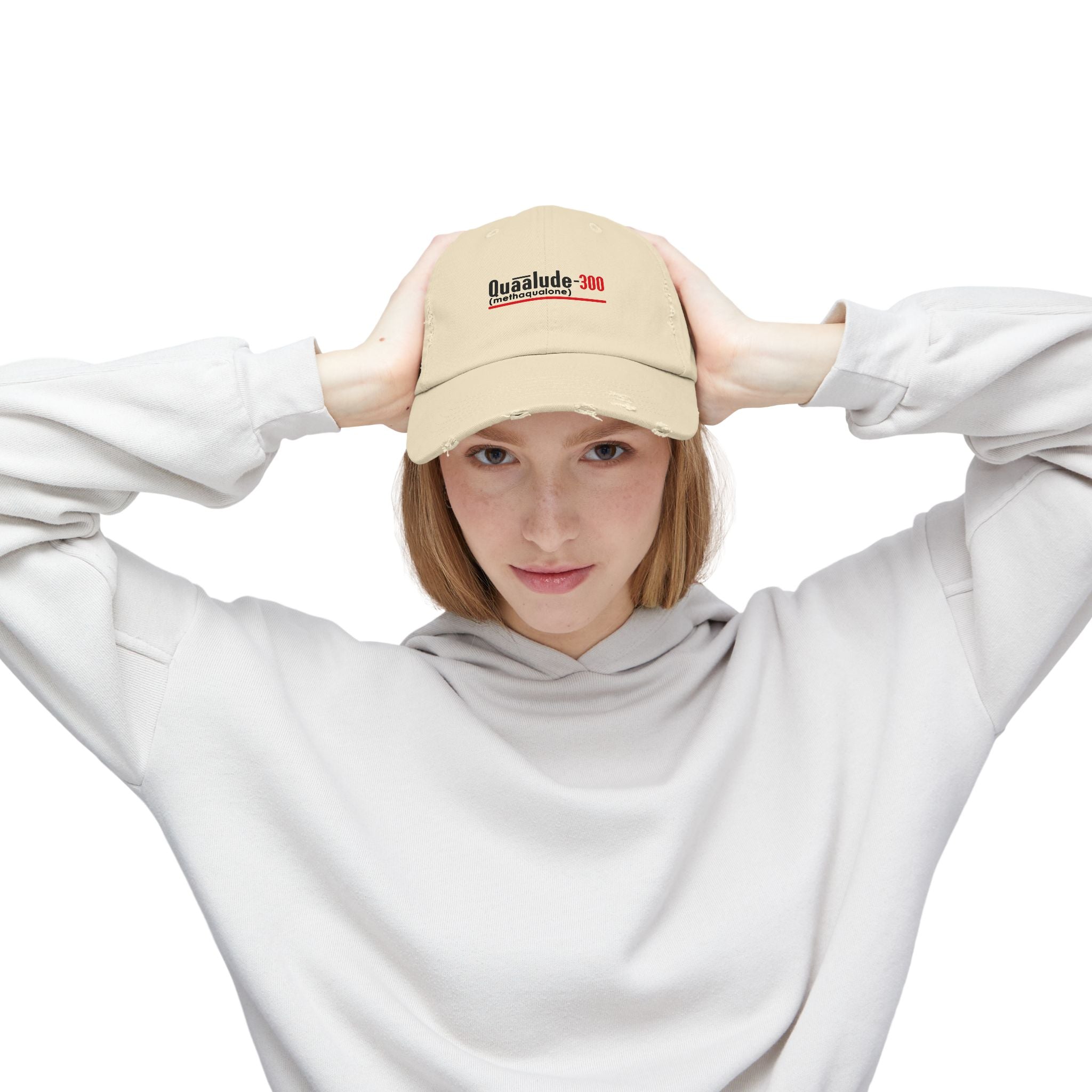 Quaalude Distressed Cap