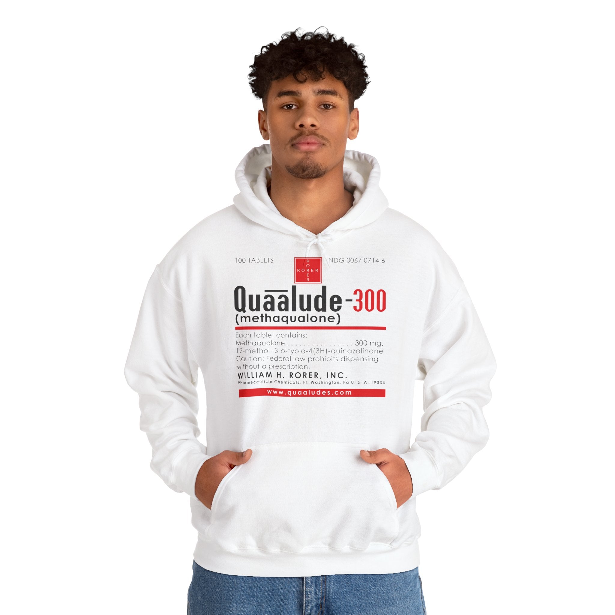Quaalude Heavy Hoodie