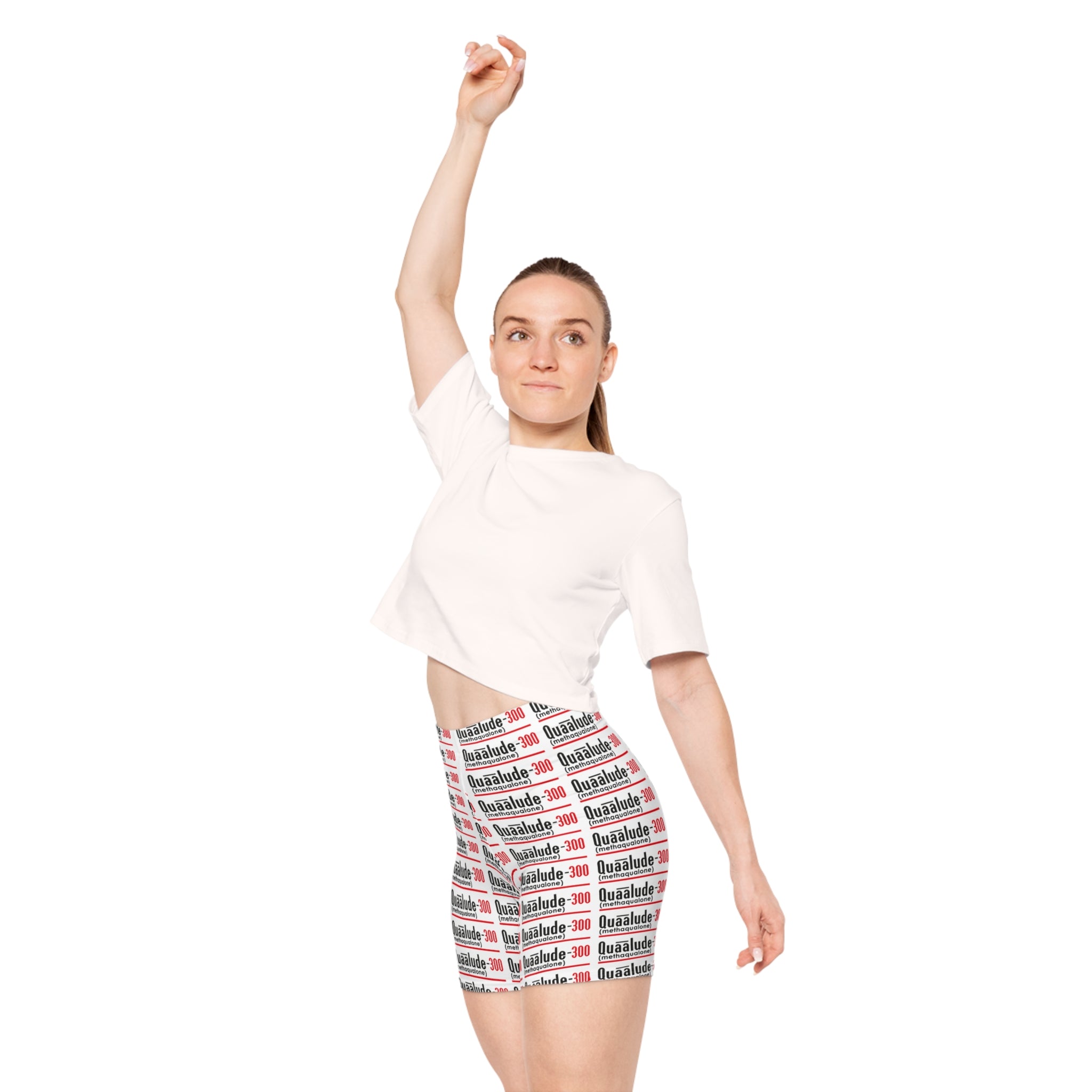 Quaalude Biker Shorts