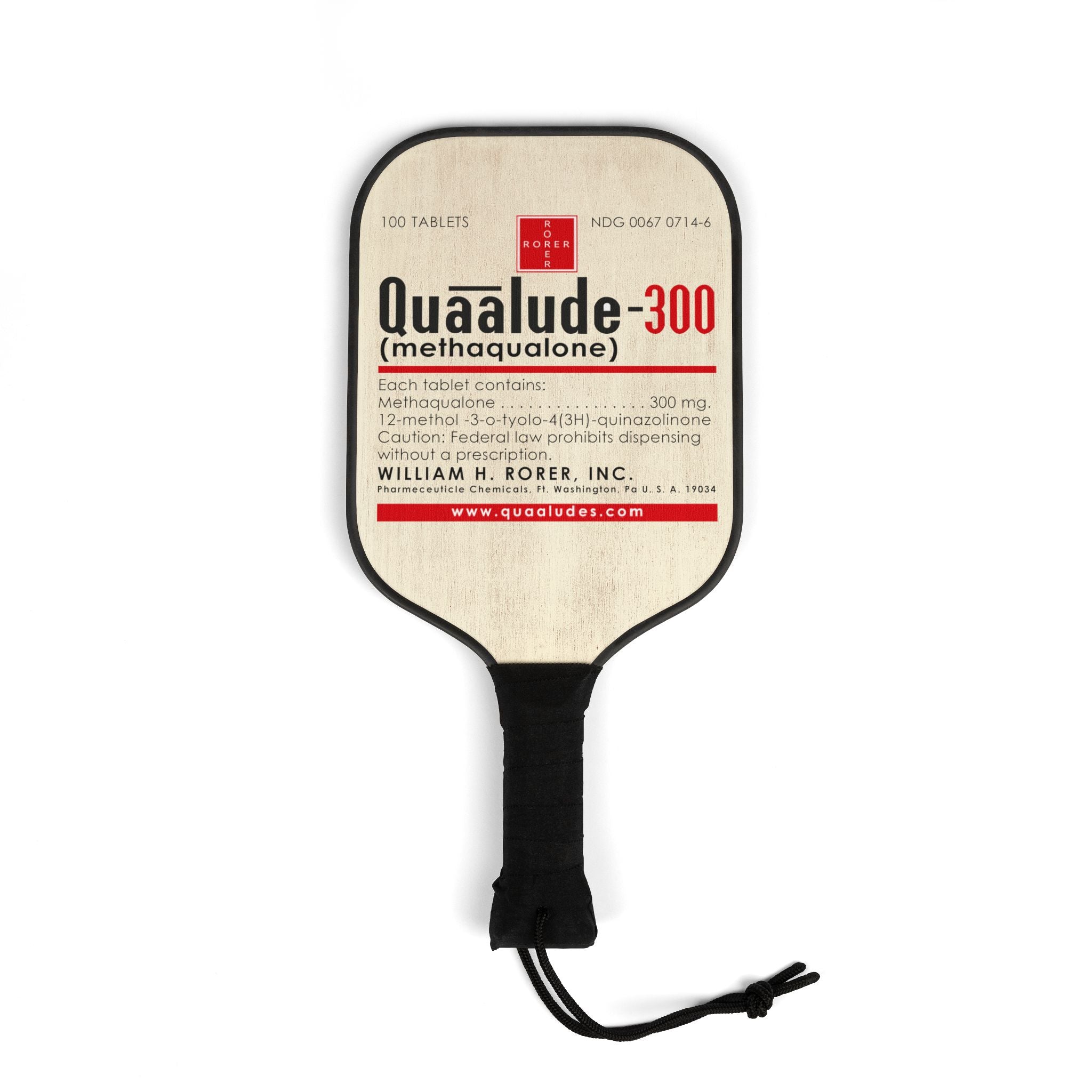 Quaaludes Pickleball Set