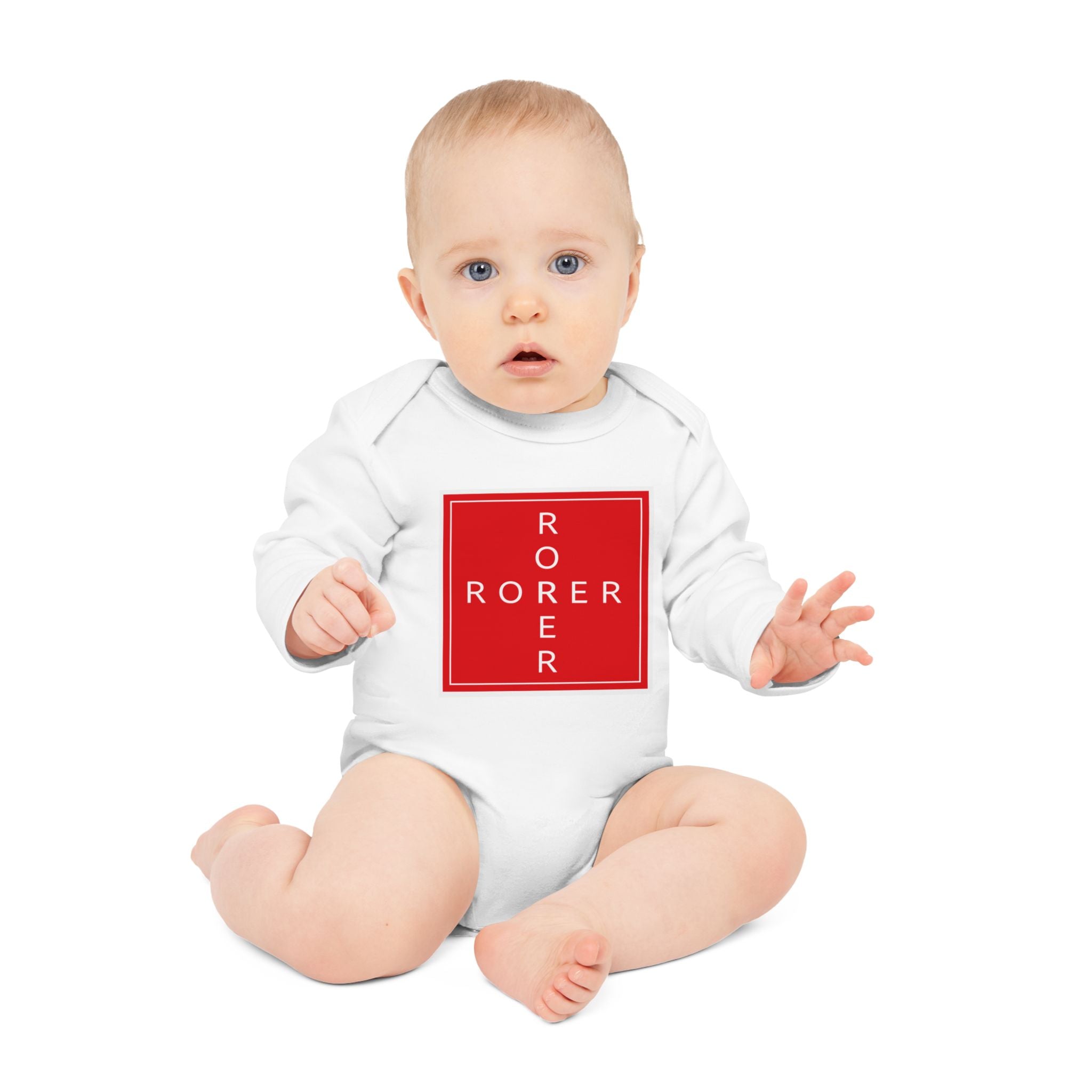 ROROR Baby Bio Body met lange mouwen