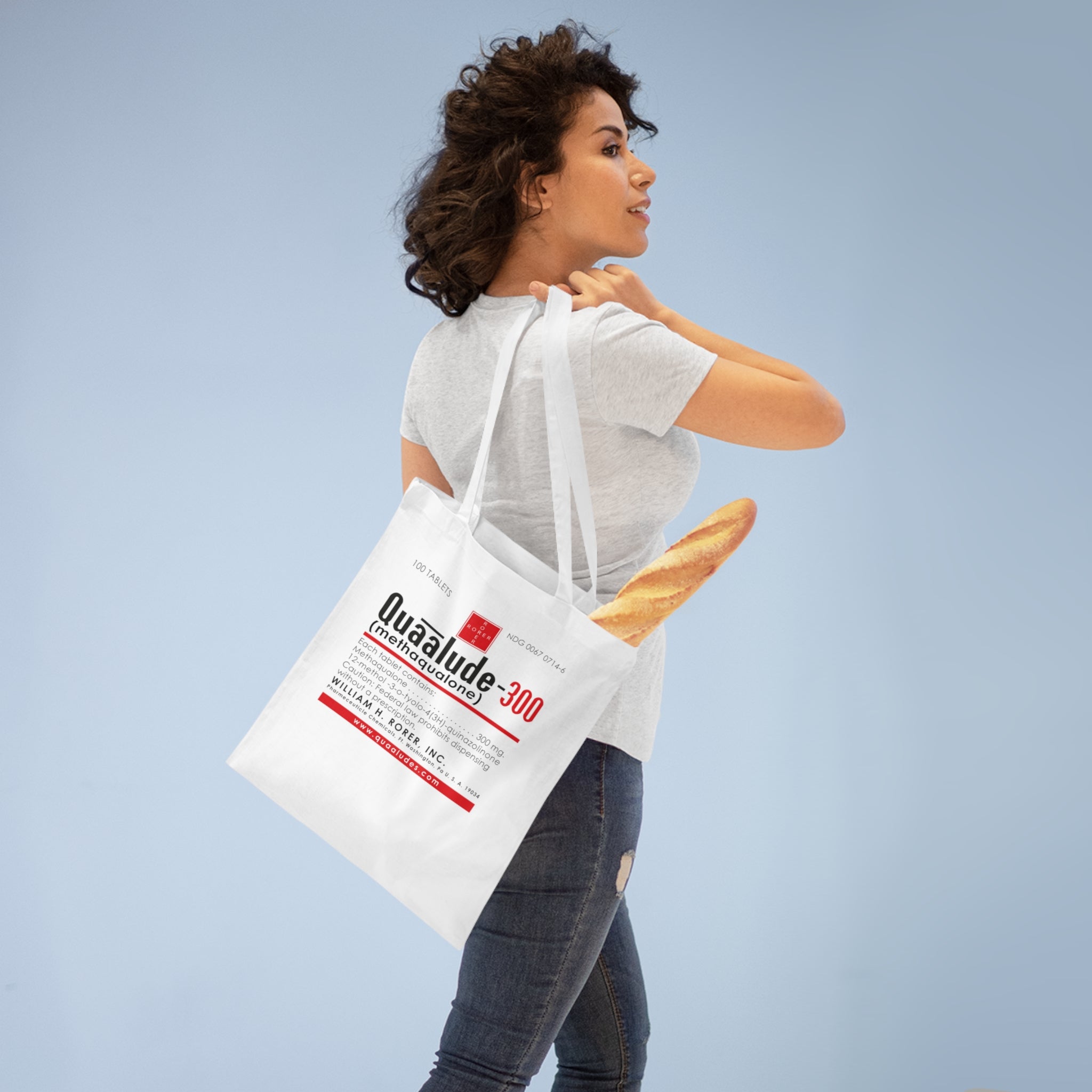 Quaalude Tote Bag