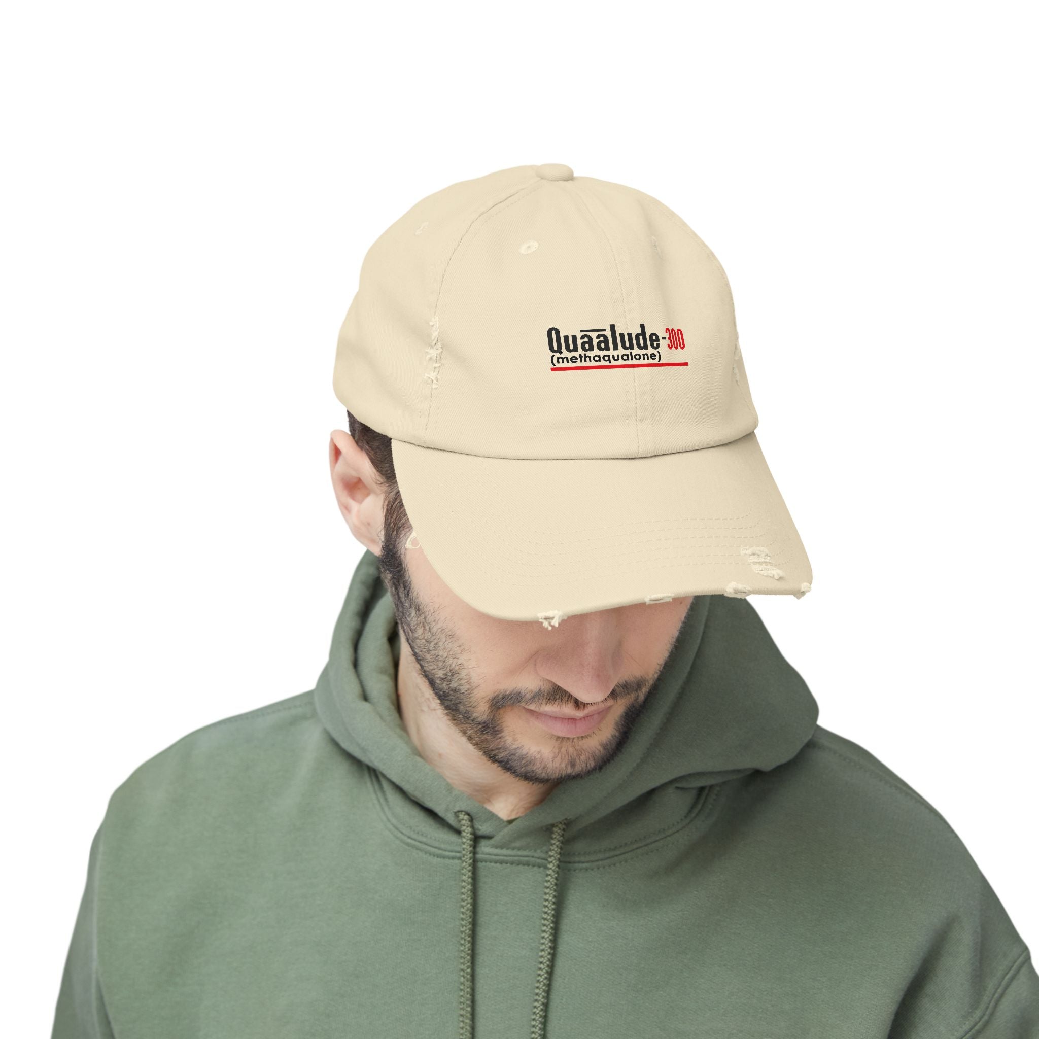 Quaalude Distressed Cap
