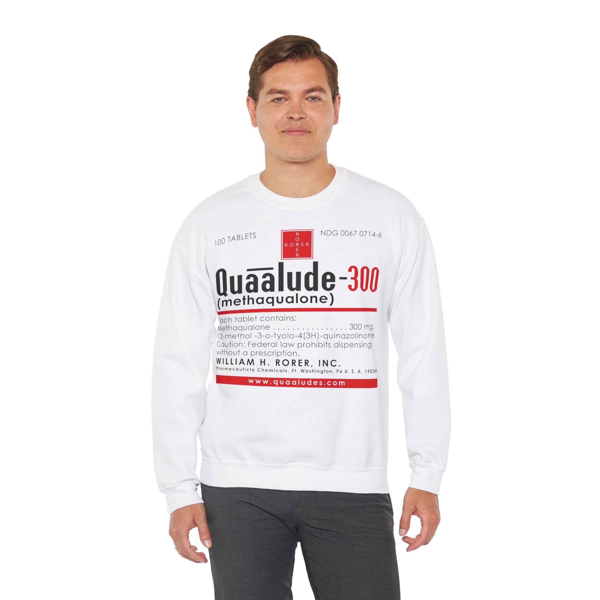 Quaalude Long Sleeve Sweatshirt