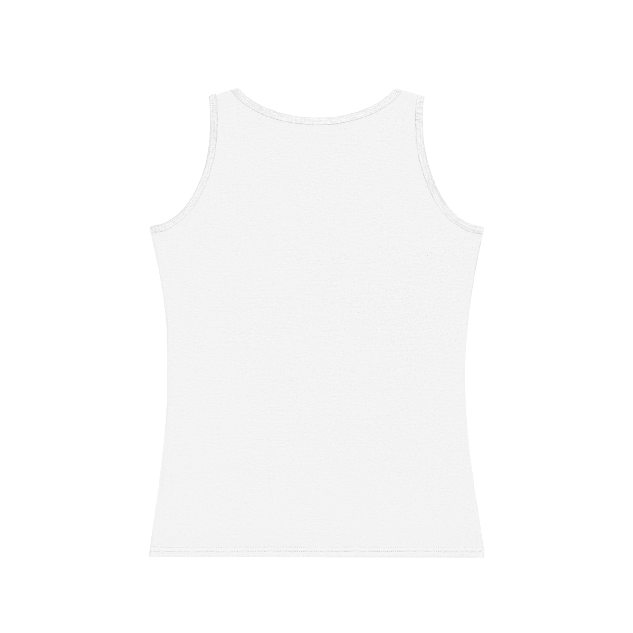 Red Bold Lettering Women's Tank Top - Casual Summer Wear